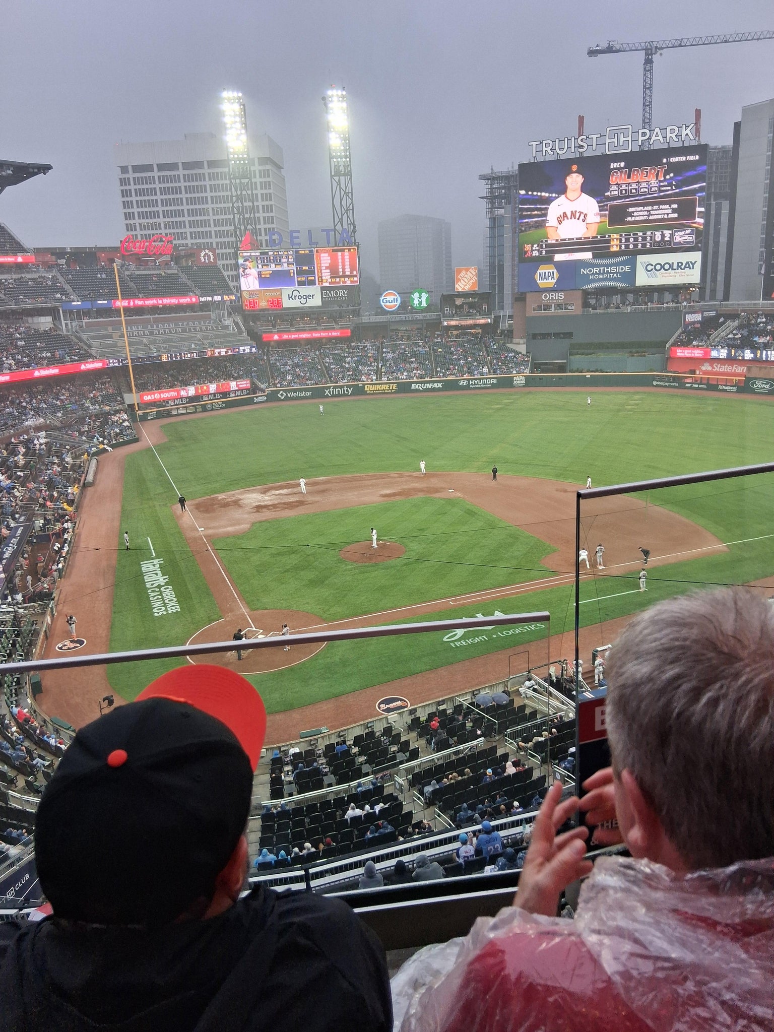 Real Fan View taken from Section 324 at Truist Park by Lauren S