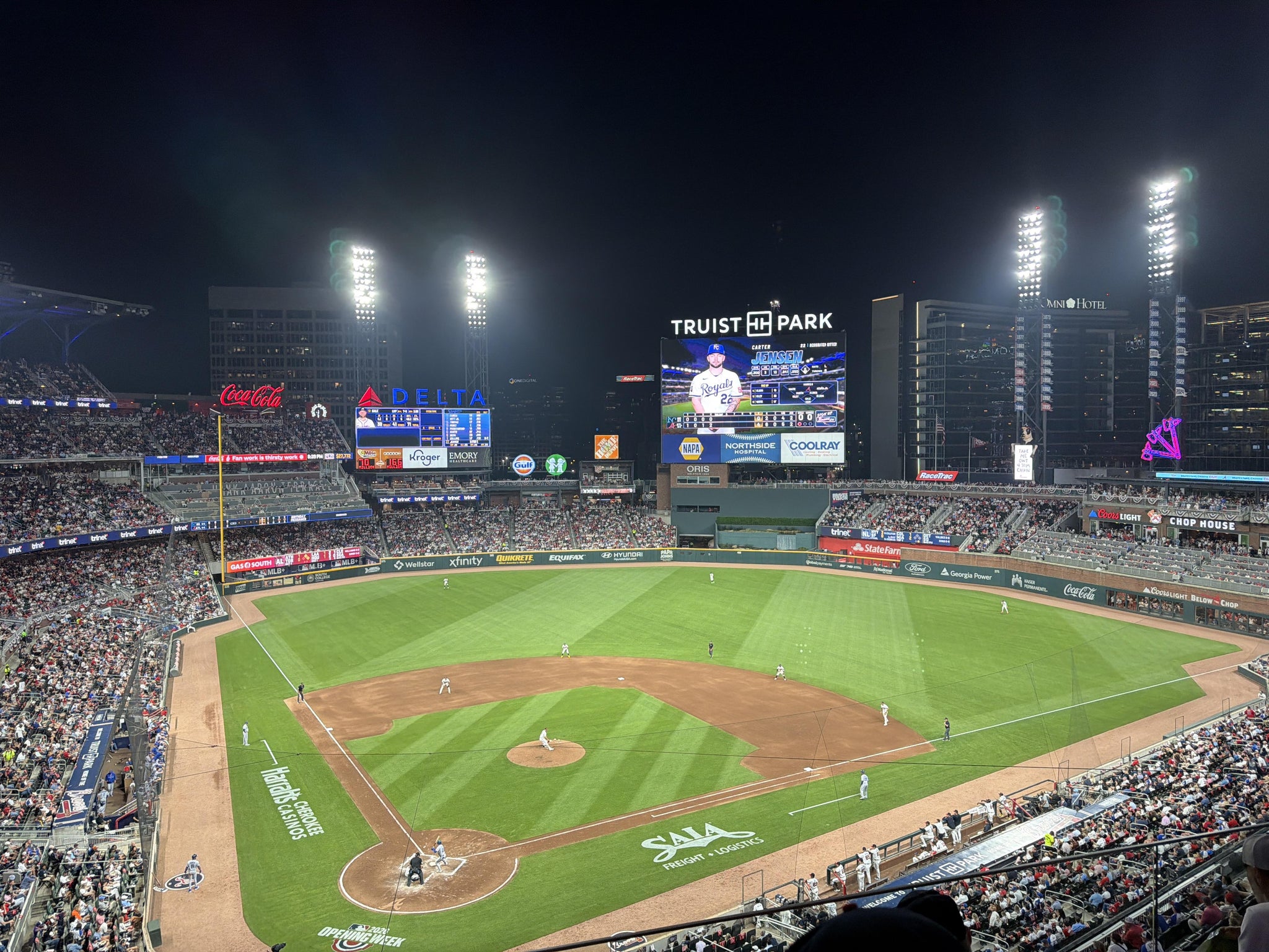 Real Fan View taken from Section 324 at Truist Park by Alan F