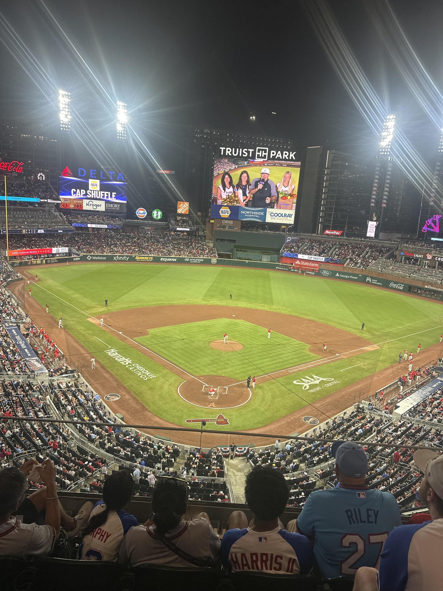 Real Fan View taken from Section 326 at Truist Park by Matt R