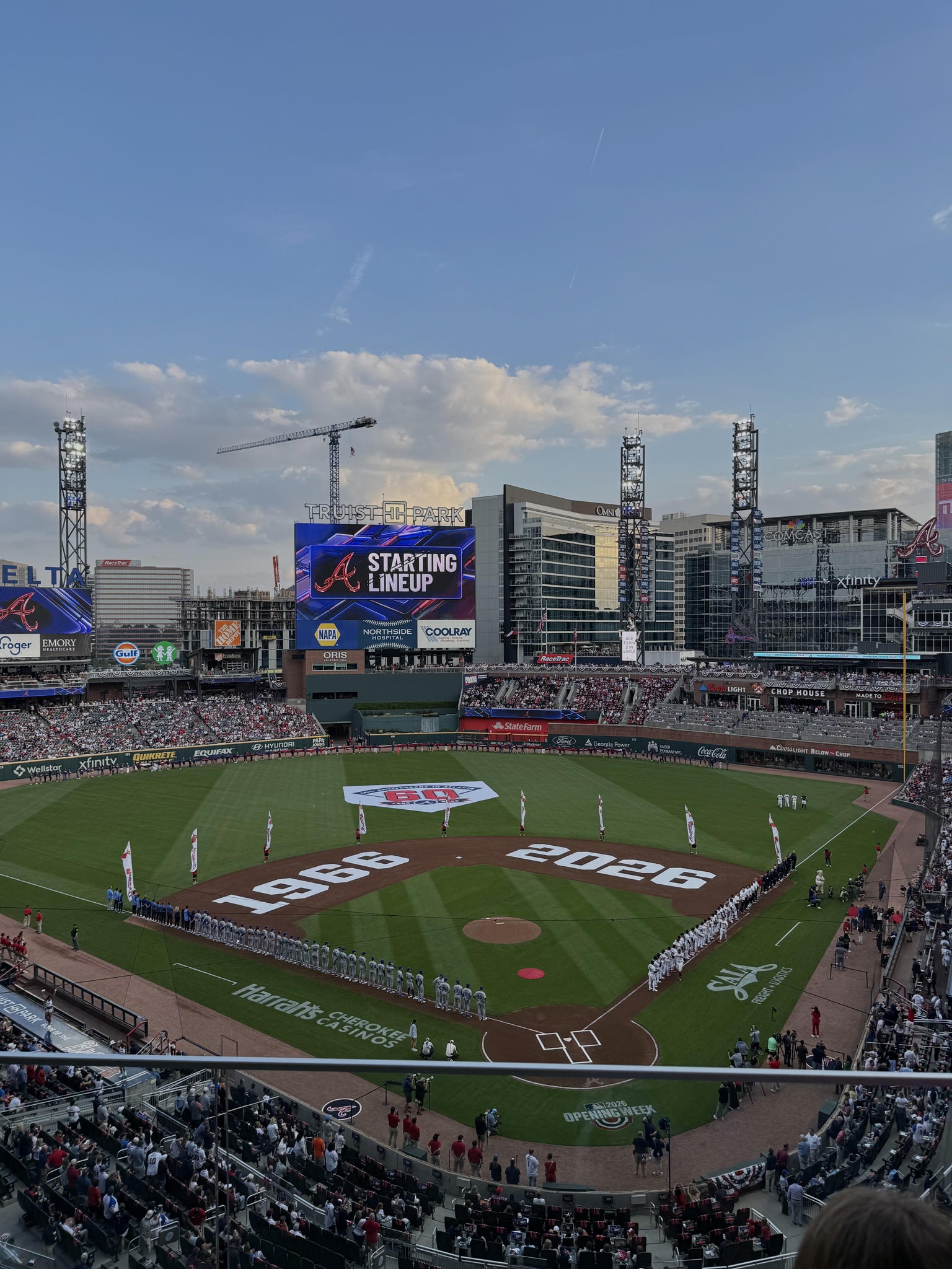 Real Fan View taken from Section 327 at Truist Park by Eva T