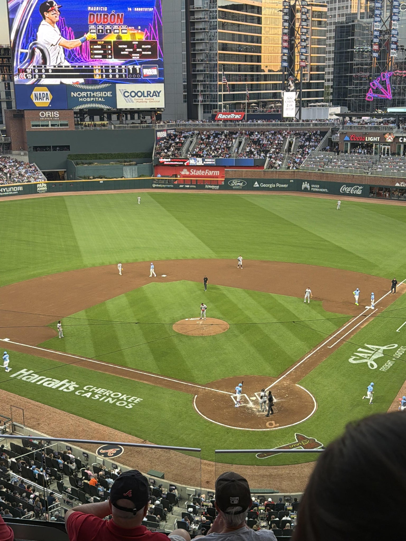 Real Fan View taken from Section 327 at Truist Park by Erin W