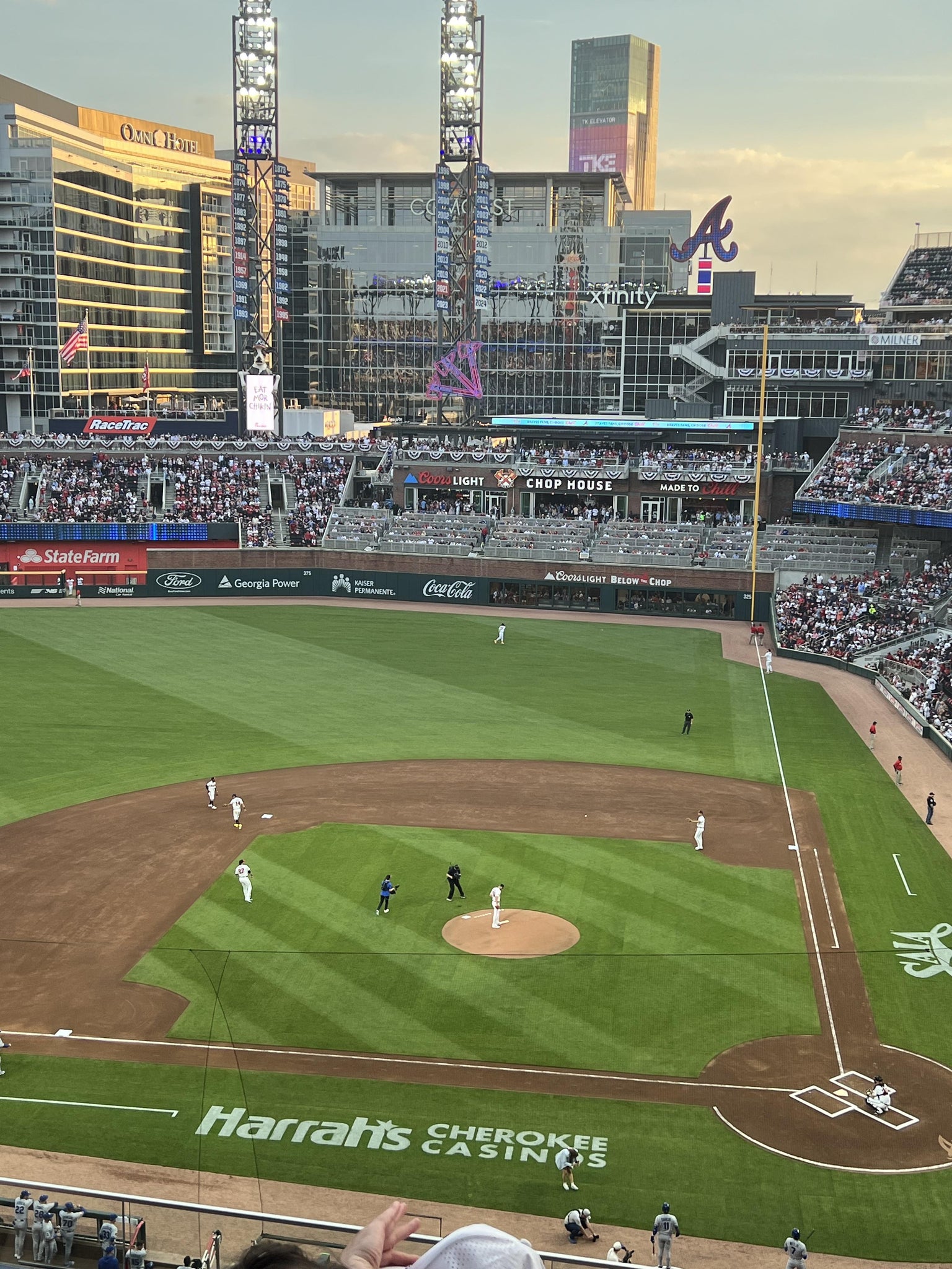 Real Fan View taken from Section 330 at Truist Park by Anonymous User
