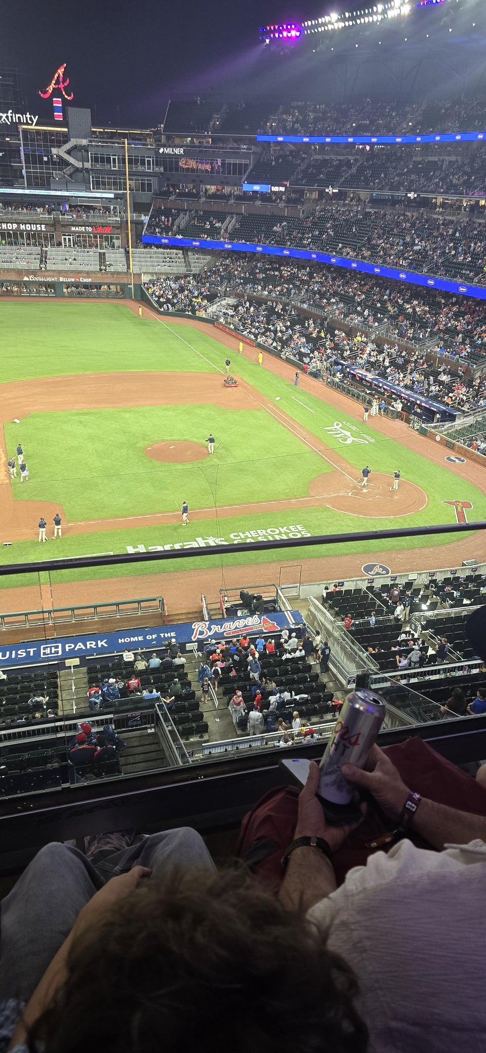 Real Fan View taken from Section 331 at Truist Park by Brandon H