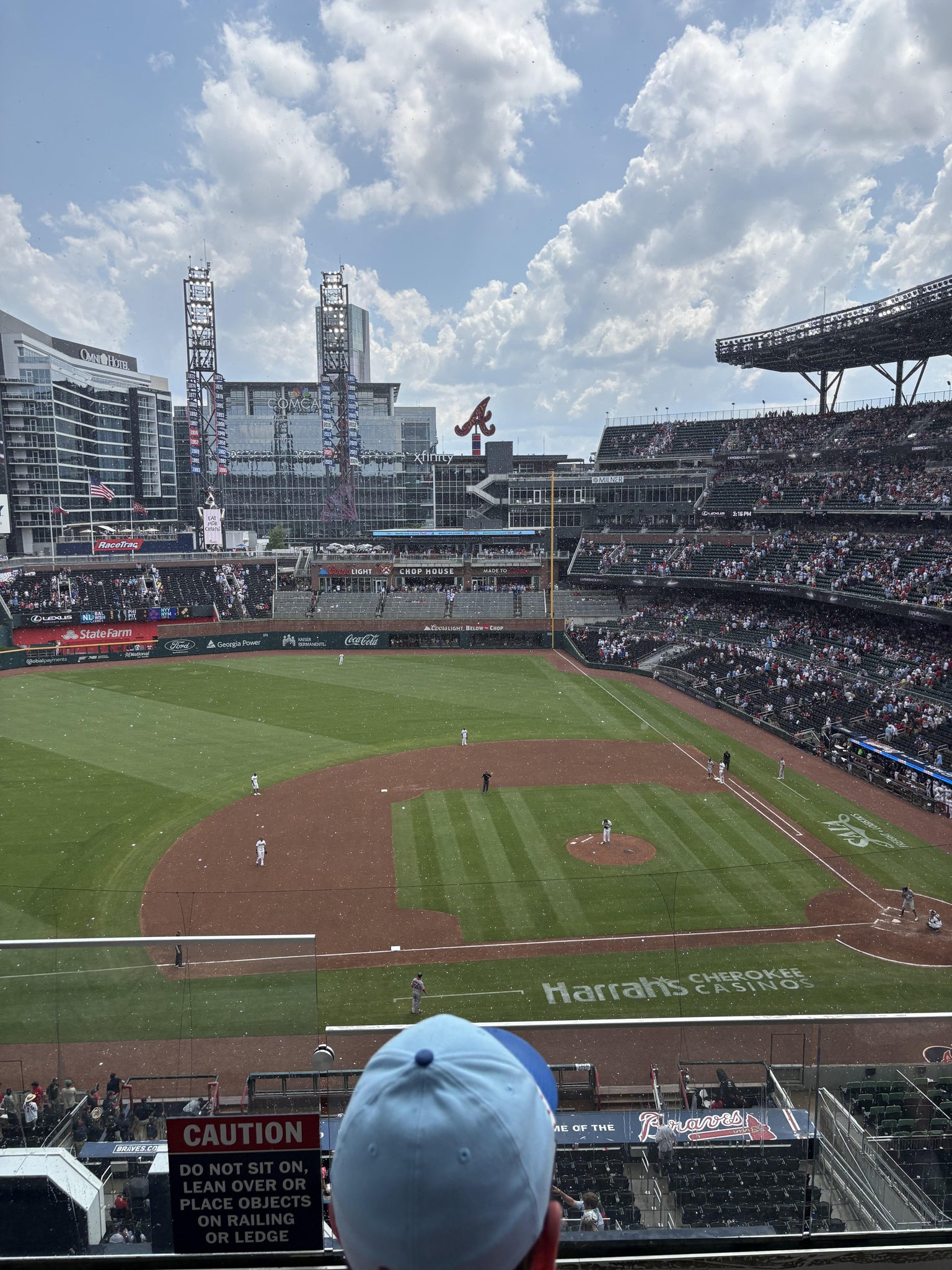 Real Fan View taken from Section 331 at Truist Park by Tiffany J