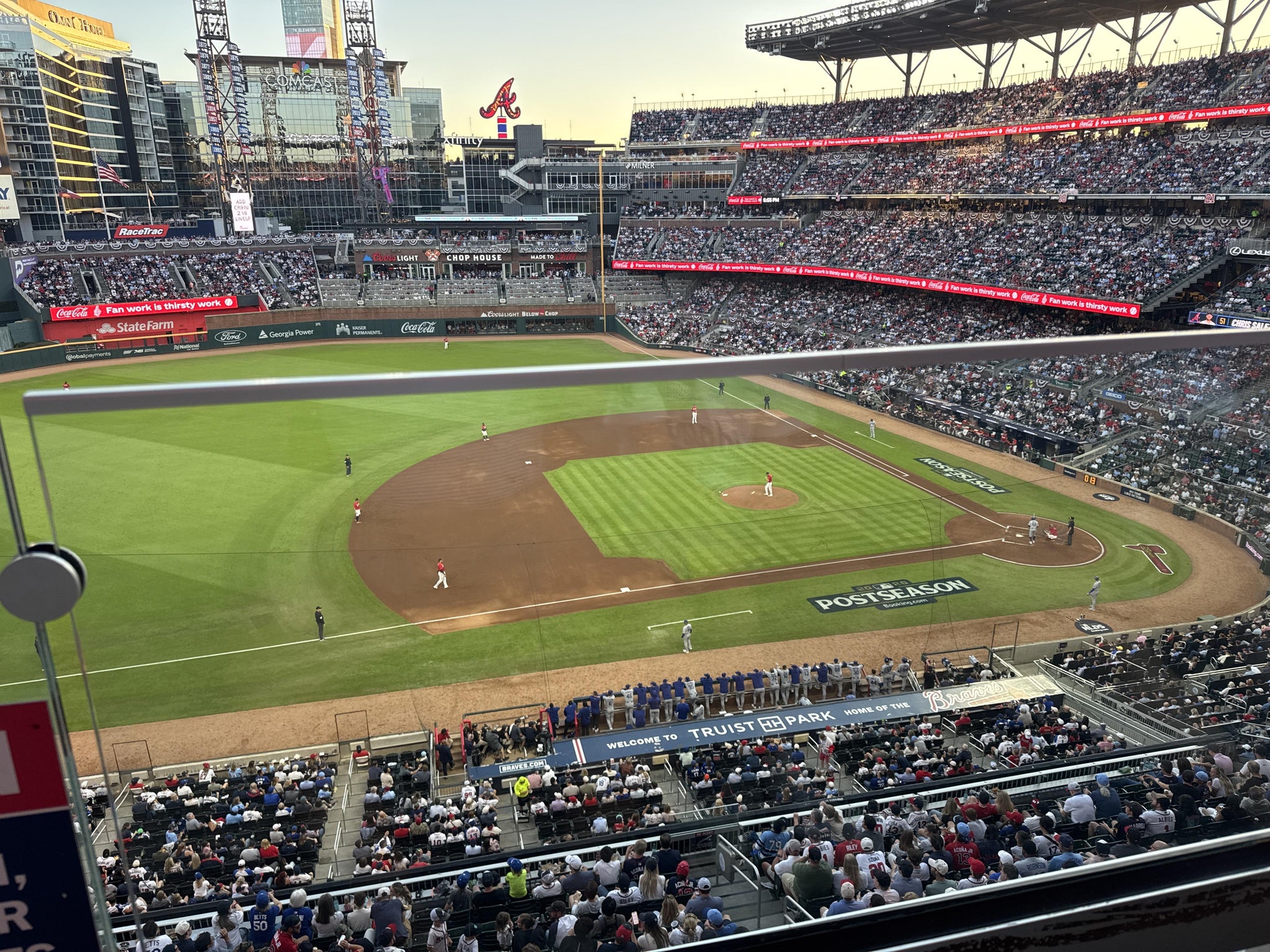 Real Fan View taken from Section 333 at Truist Park by Kaleb R