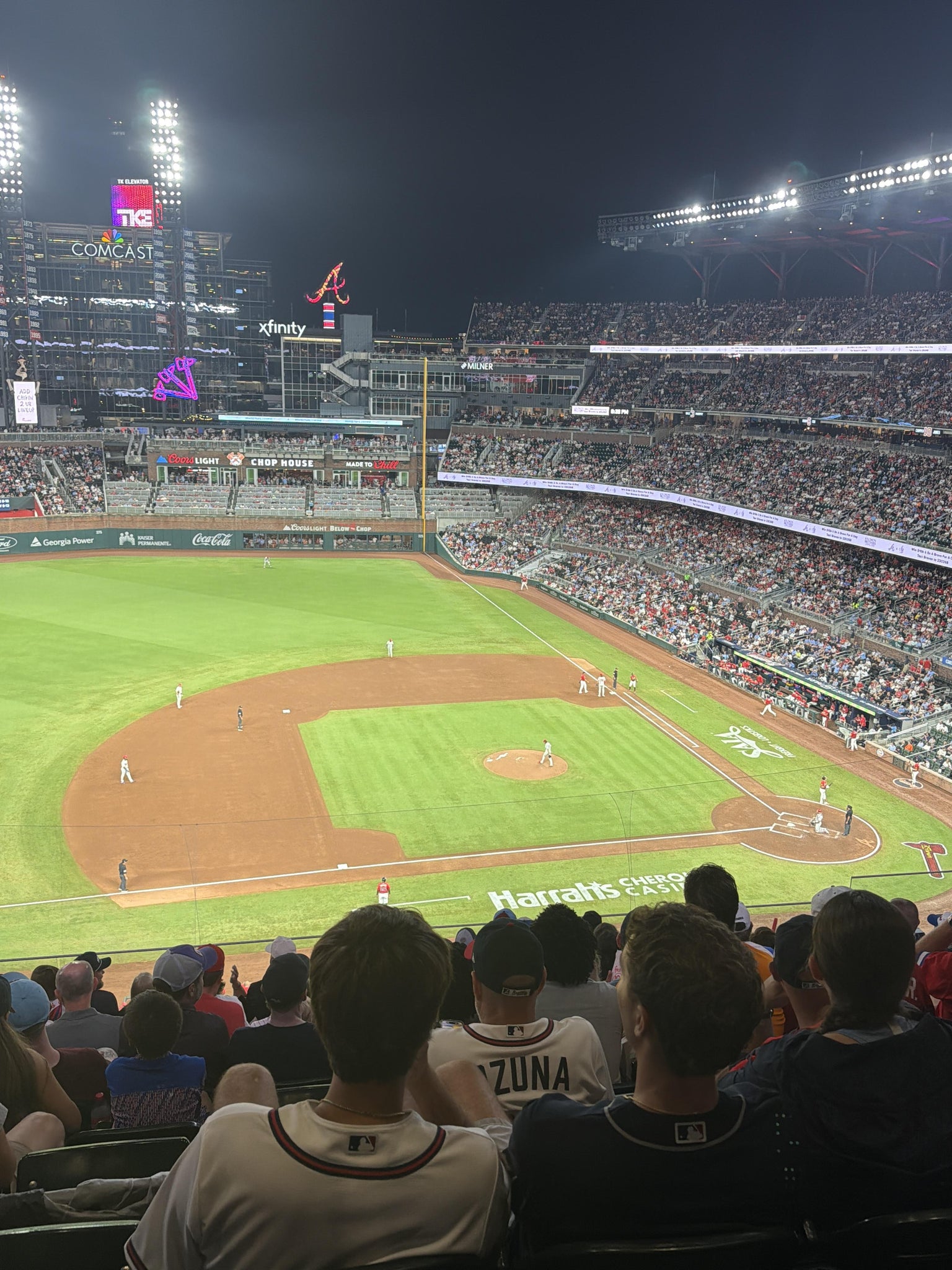 Real Fan View taken from Section 333 at Truist Park by Claudia P