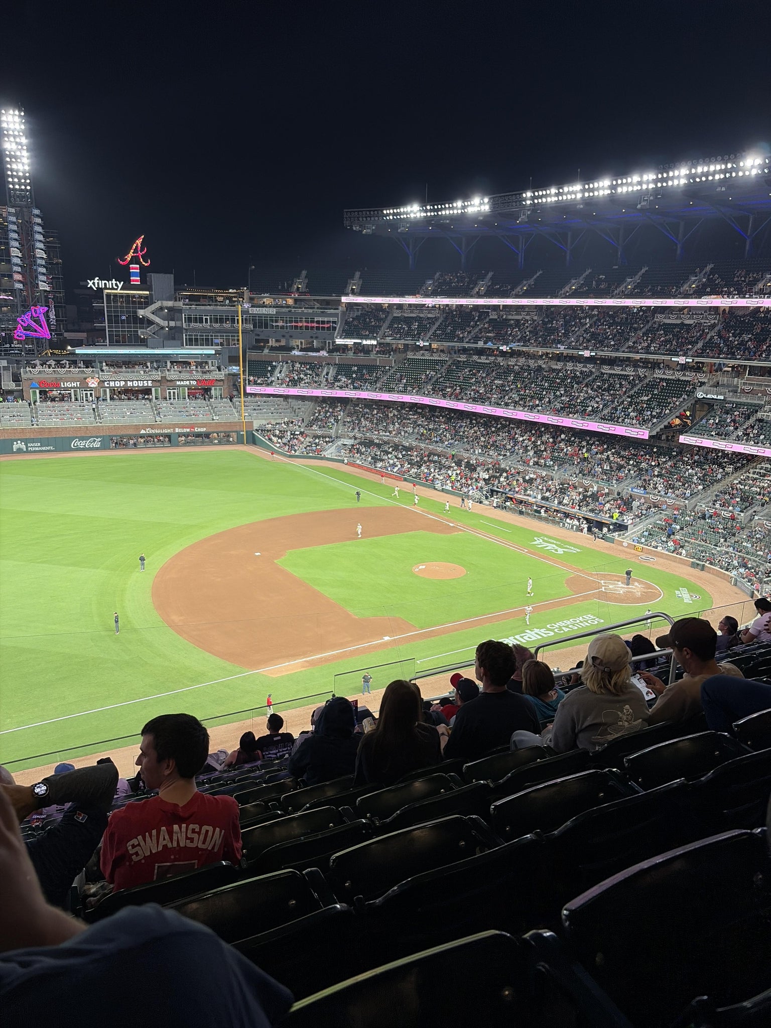 Real Fan View taken from Section 337 at Truist Park by Nicole R