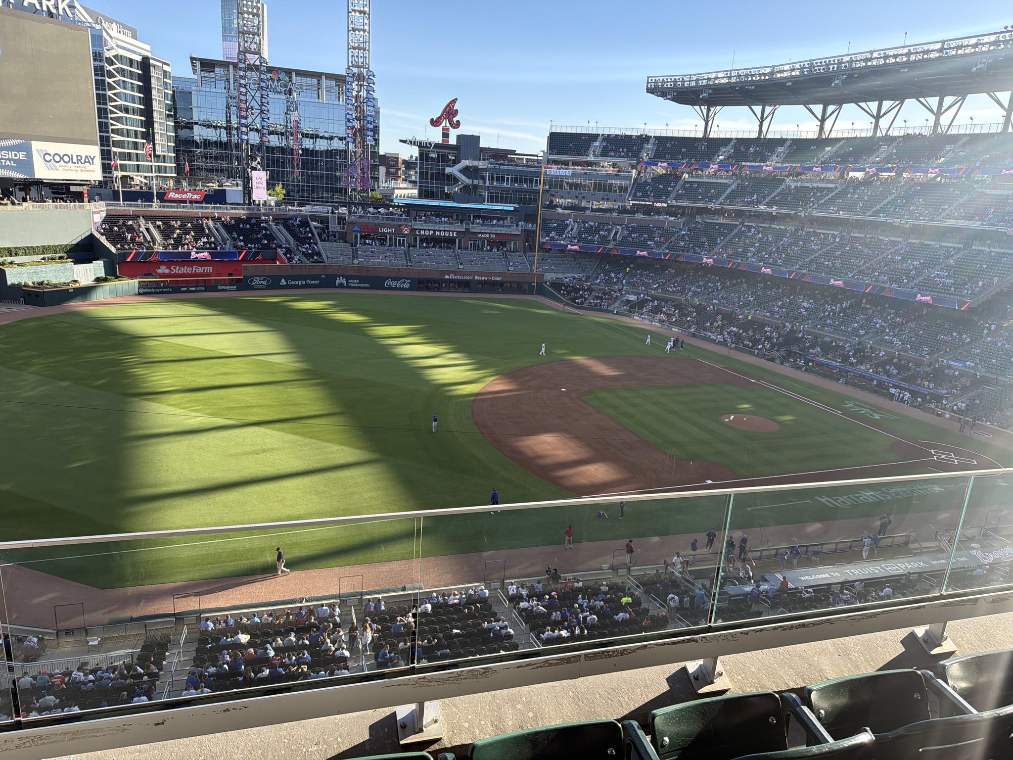 Real Fan View taken from Section 337 at Truist Park by Russell J