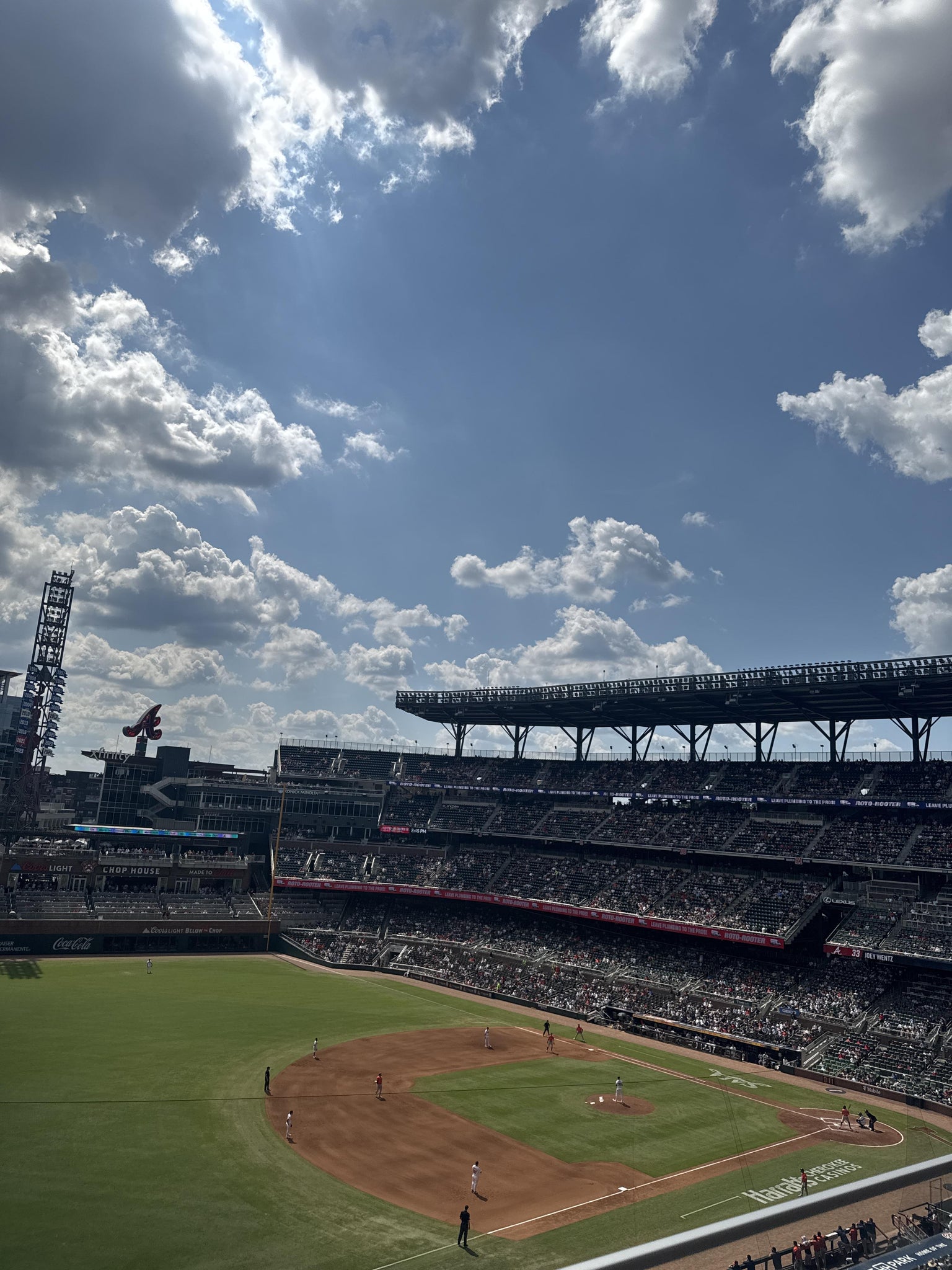 Real Fan View taken from Section 339 at Truist Park by Zepporia G