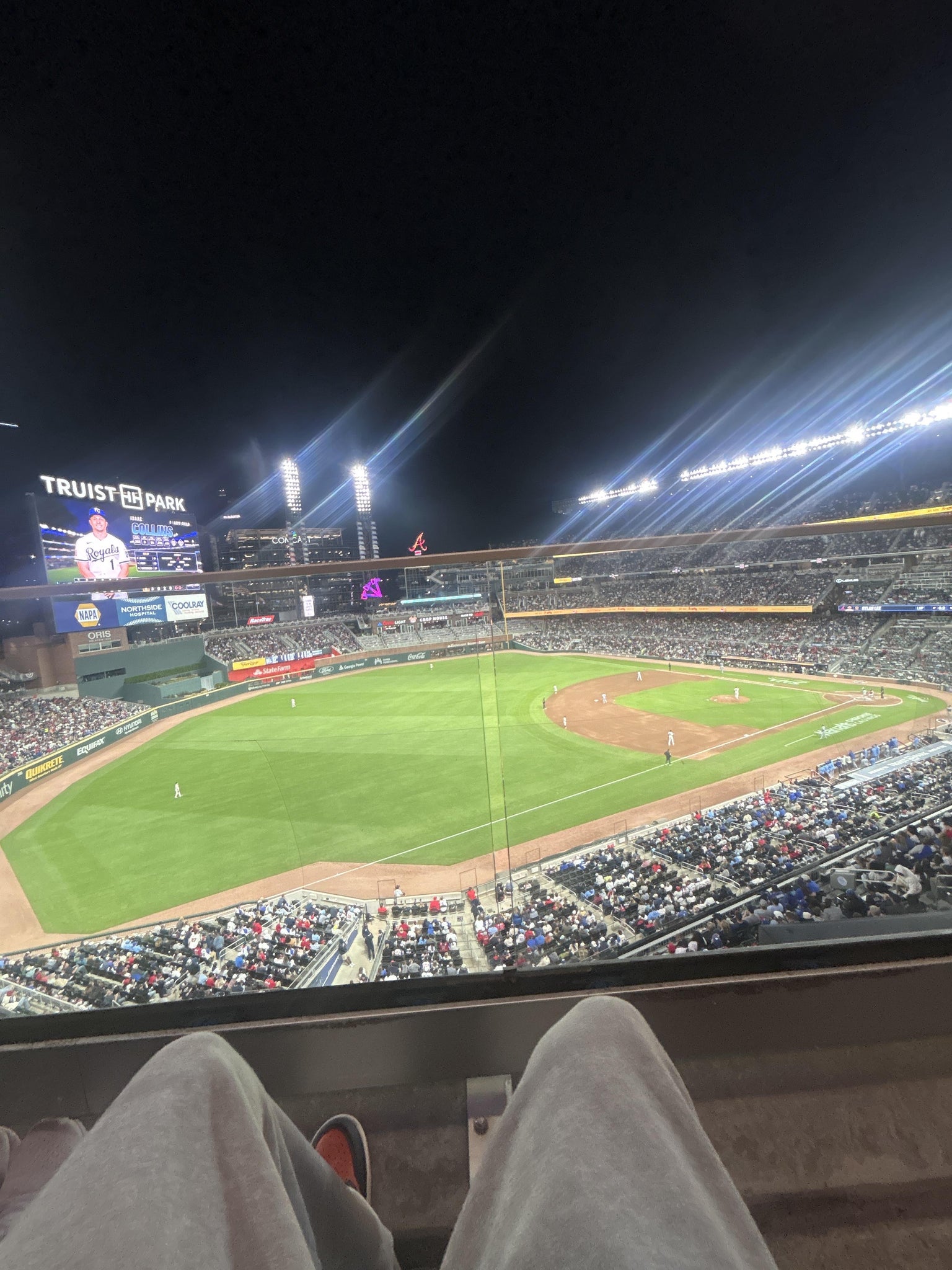 Real Fan View taken from Section 340 at Truist Park by Quisean M