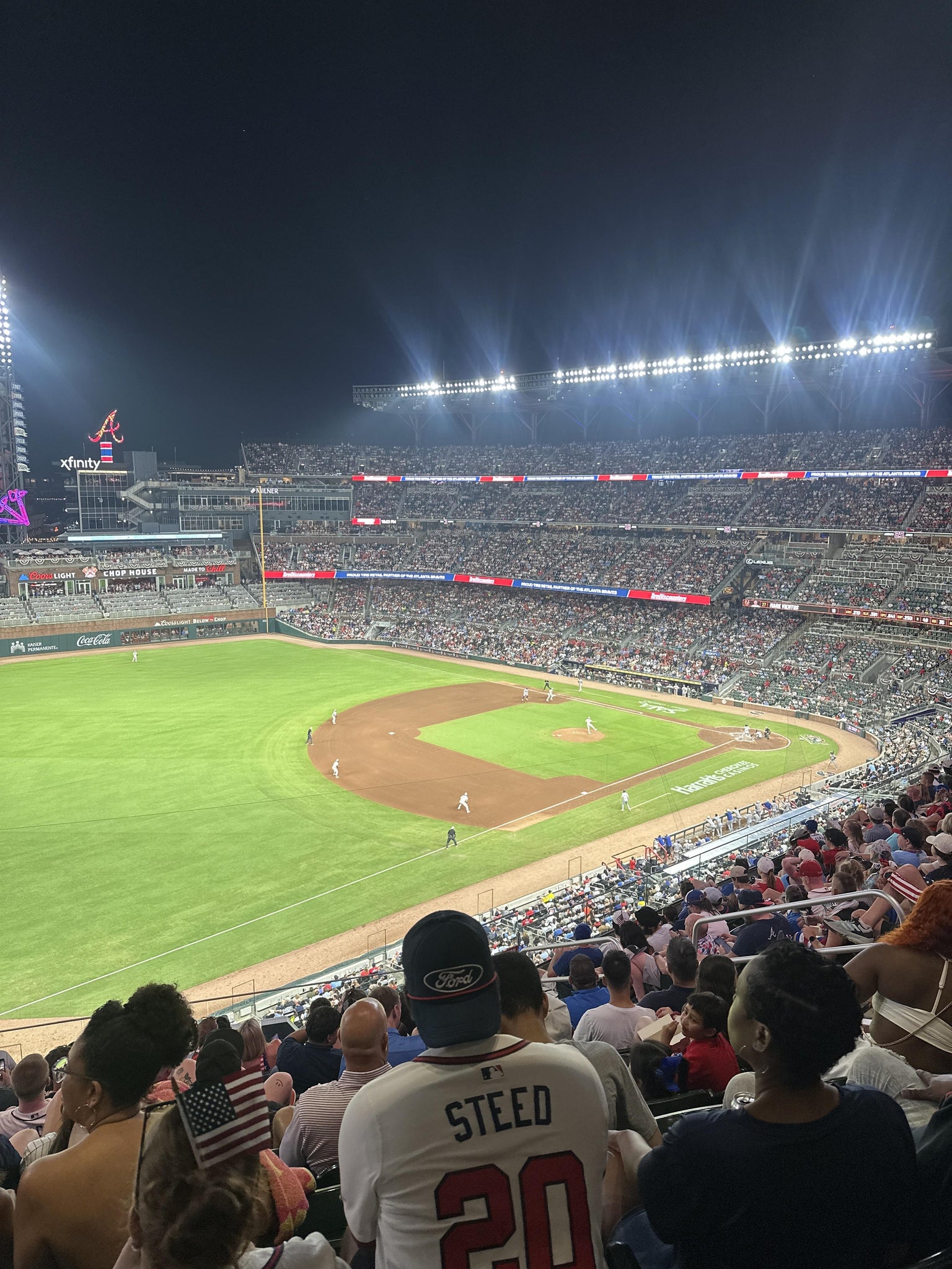 Real Fan View taken from Section 340 at Truist Park by Anonymous User