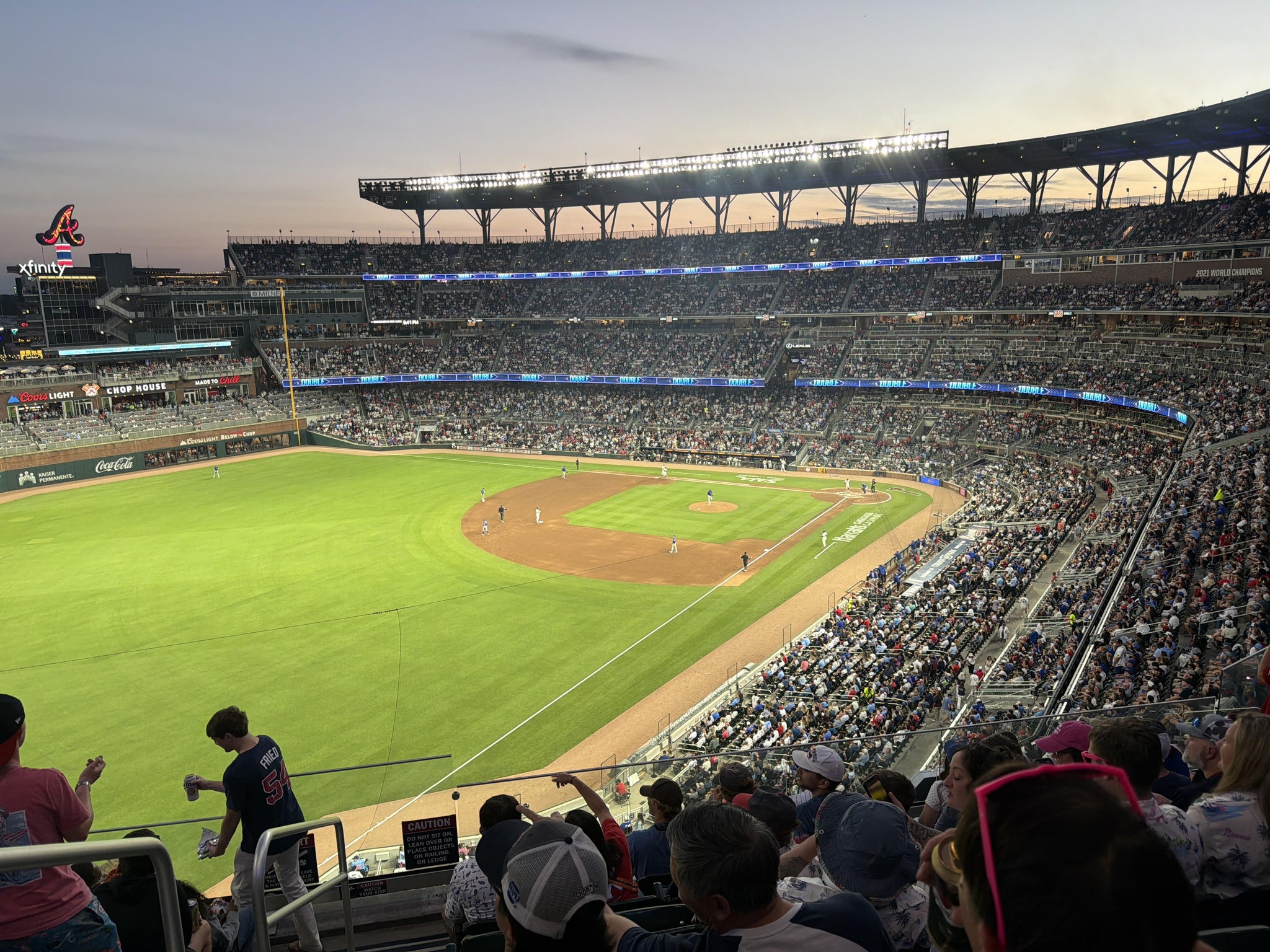 Real Fan View taken from Section 342 at Truist Park by John G