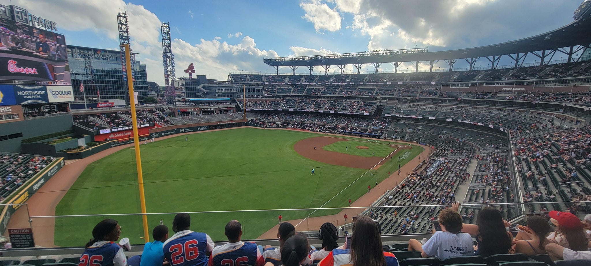 Real Fan View taken from Section 343 at Truist Park by Ebony H