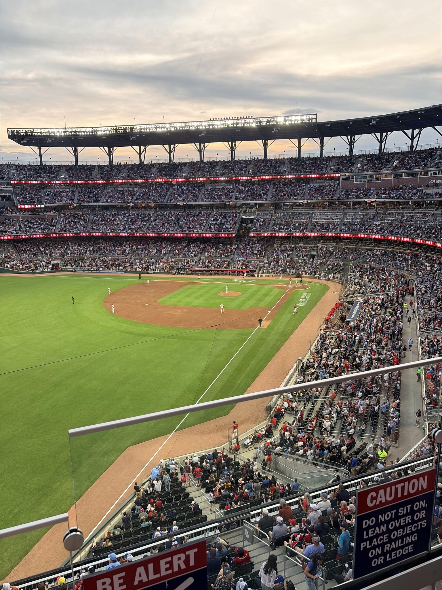 Real Fan View taken from Section 344 at Truist Park by Windy H