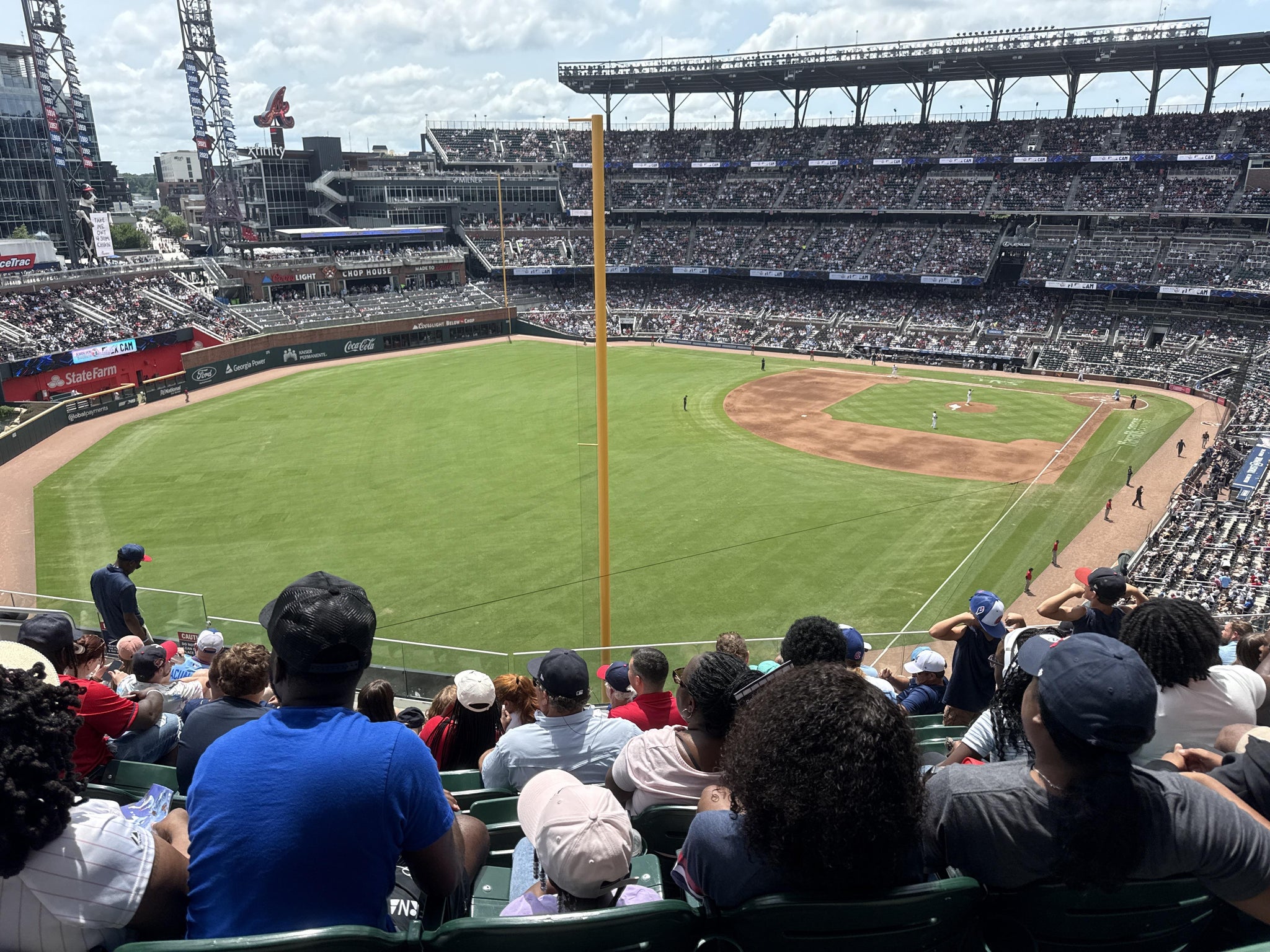 Real Fan View taken from Section 344 at Truist Park by Holli B