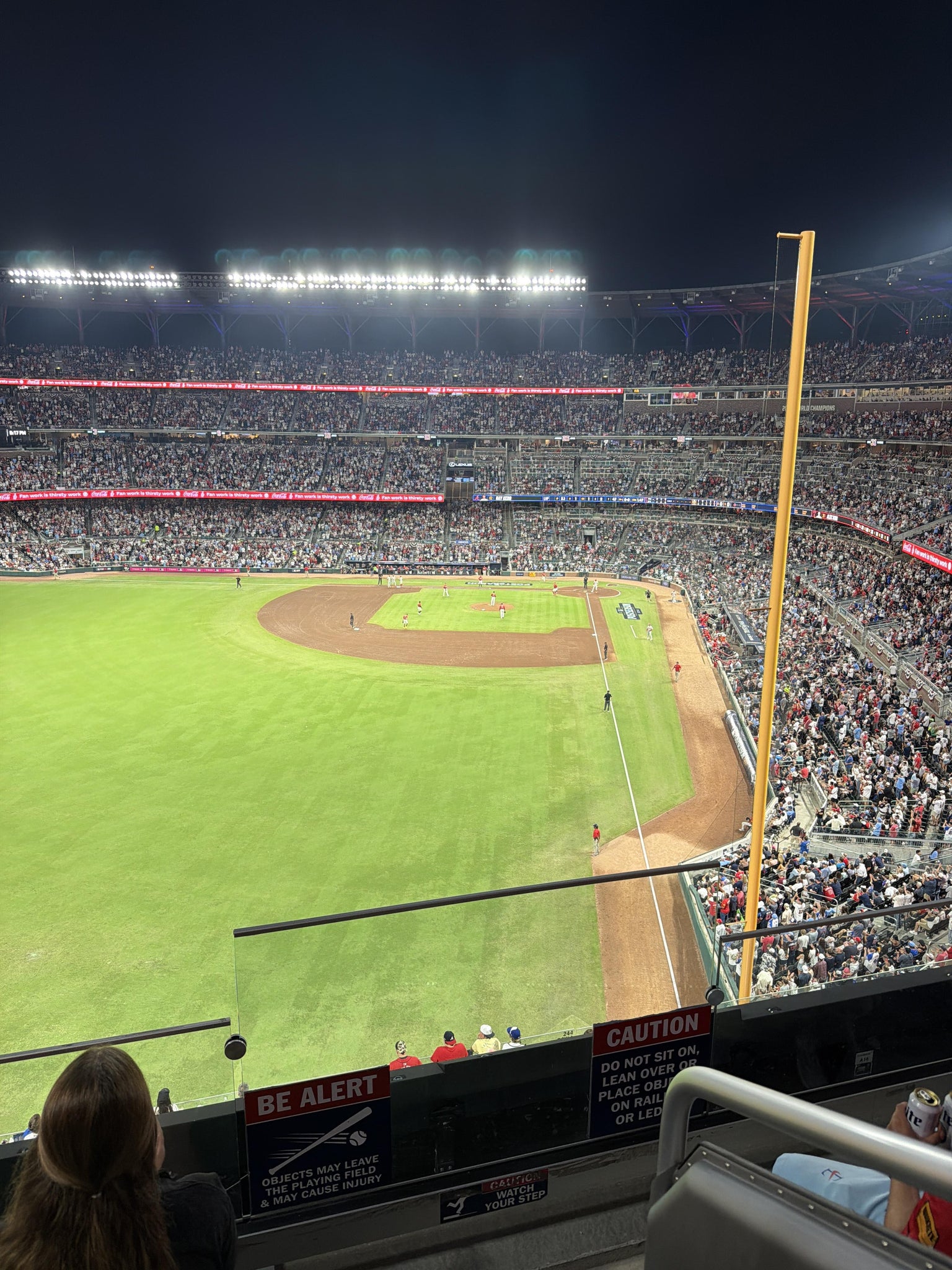 Real Fan View taken from Section 346 at Truist Park by Kelsey S
