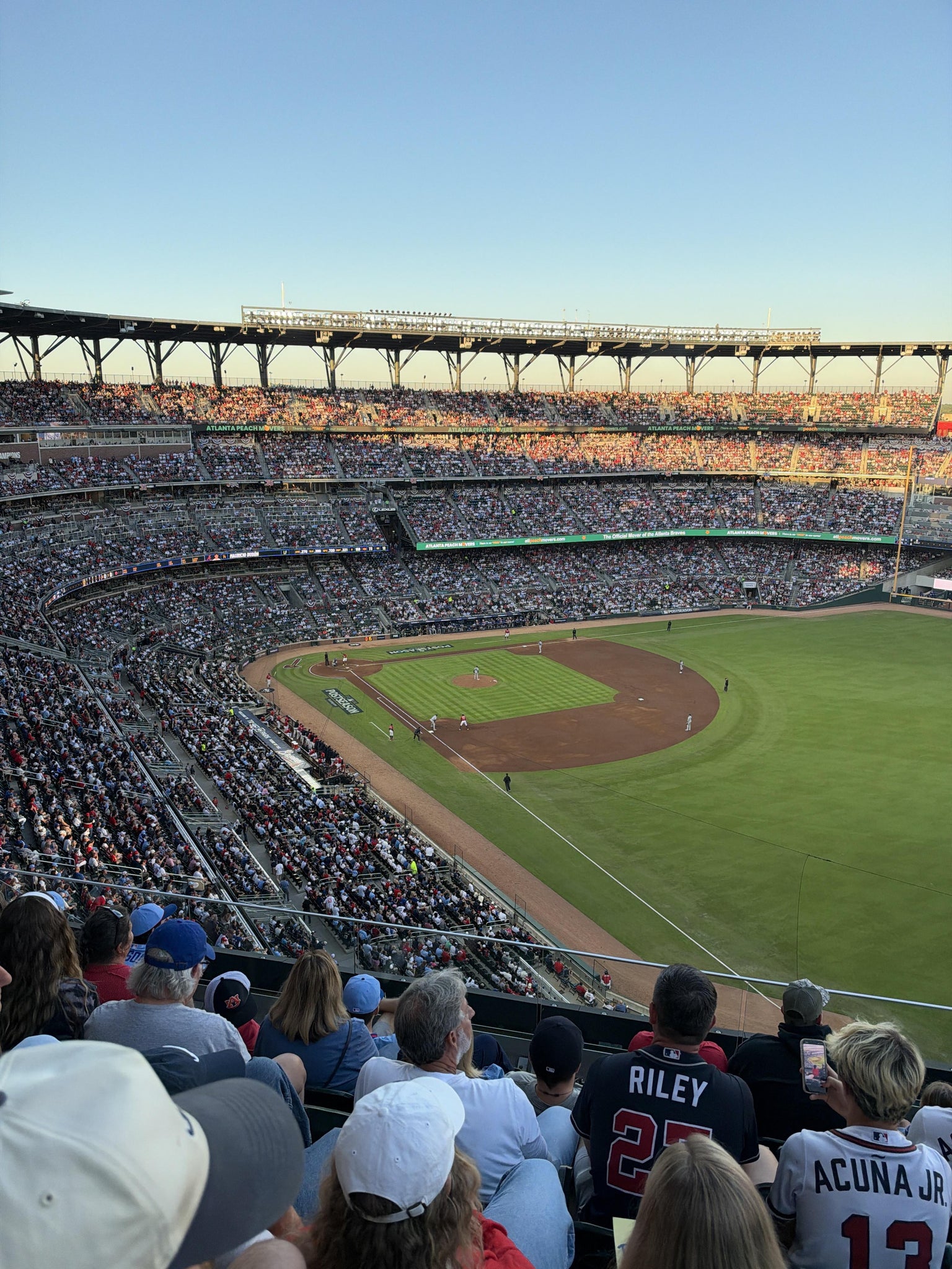 Real Fan View taken from Section 412 at Truist Park by Patrick D