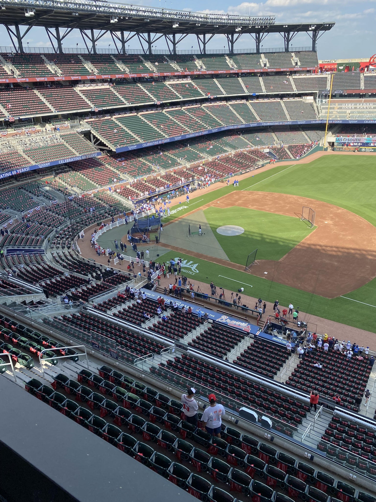 Real Fan View taken from Section 416 at Truist Park by Anonymous User