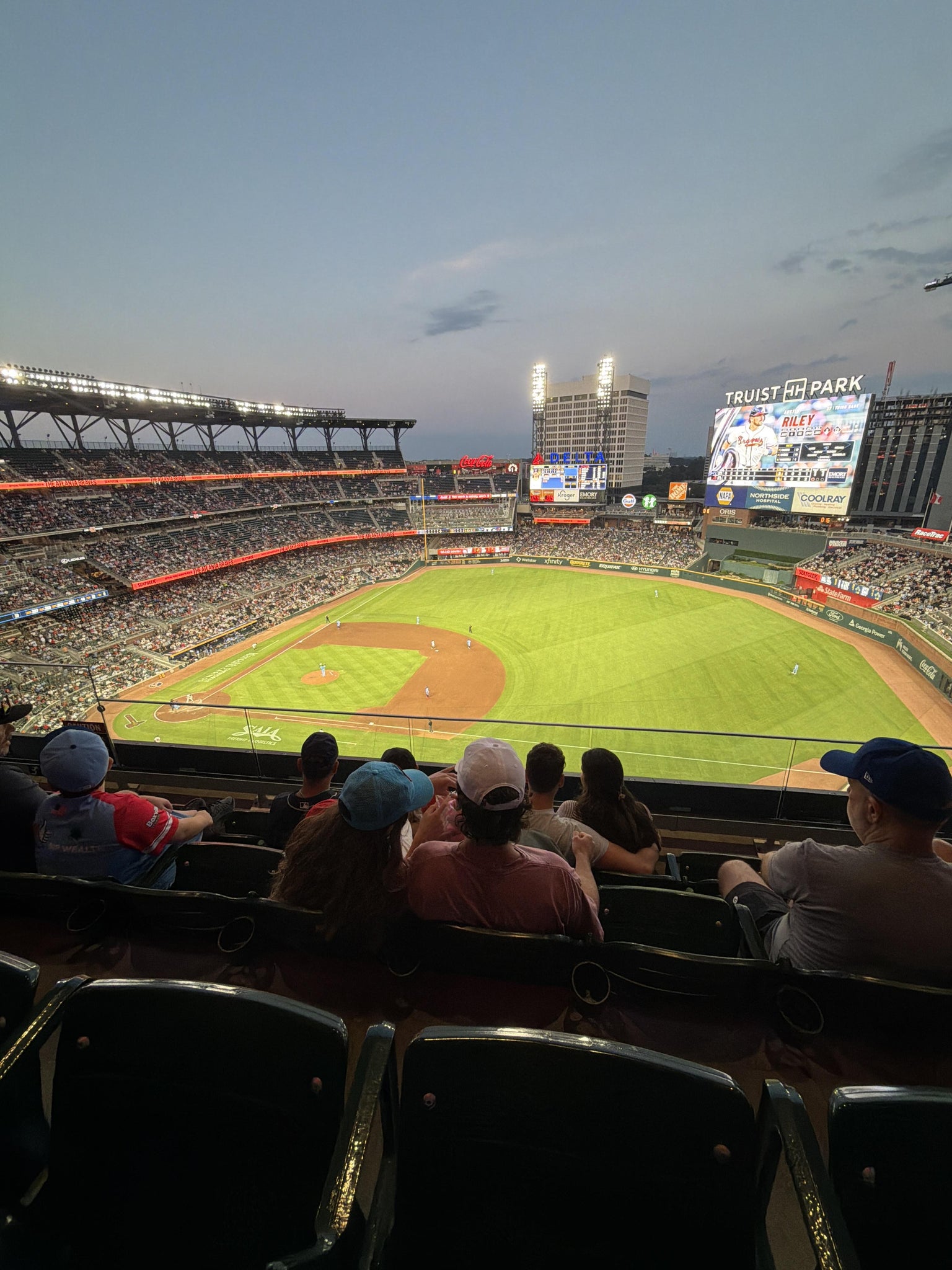 Real Fan View taken from Section 416 at Truist Park by Anonymous User