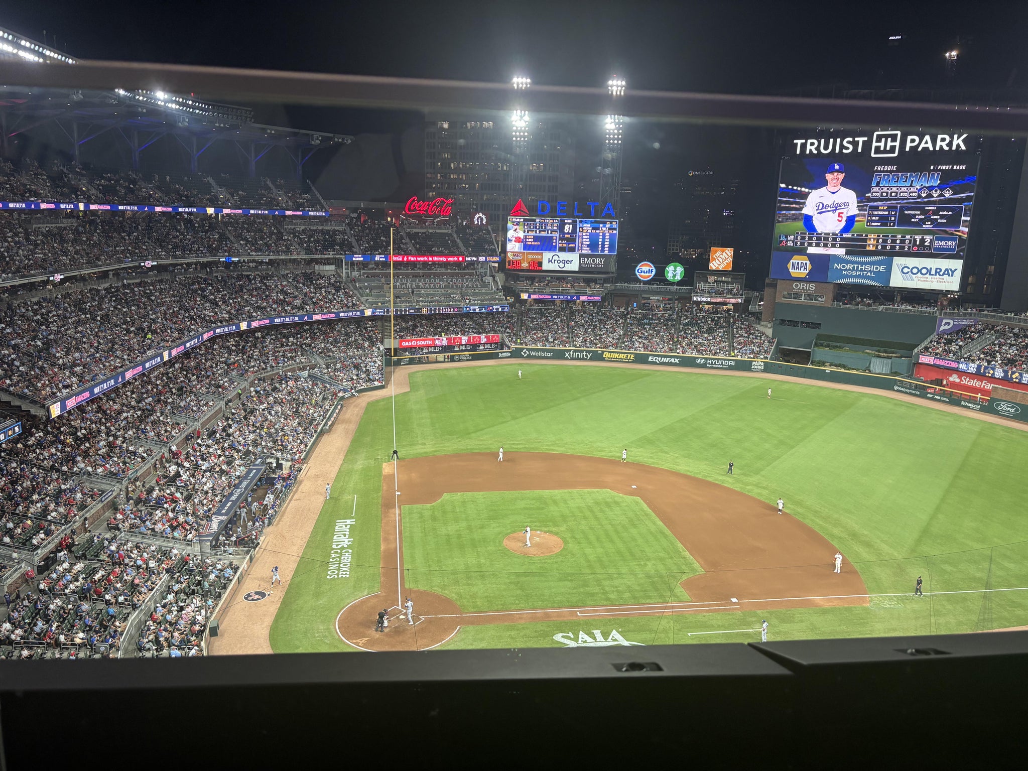 Real Fan View taken from Section 422 at Truist Park by Angelica  G