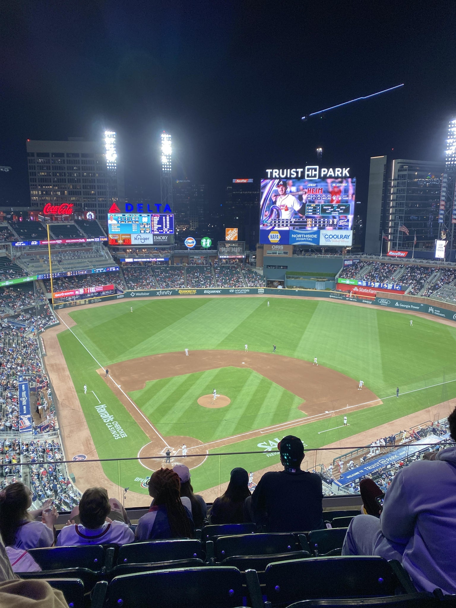 Real Fan View taken from Section 424 at Truist Park by Pabell L