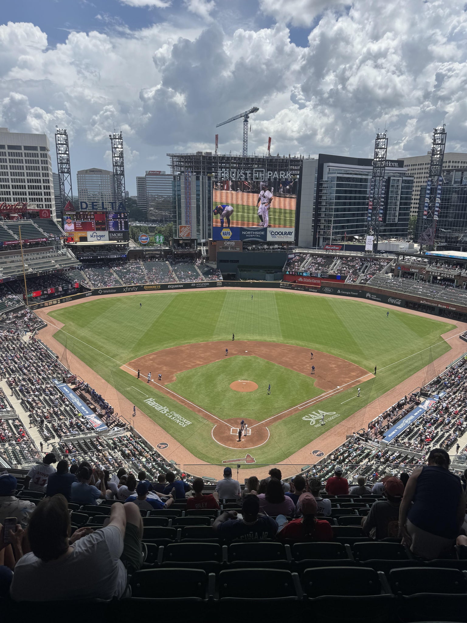 Real Fan View taken from Section 426 at Truist Park by Anonymous User