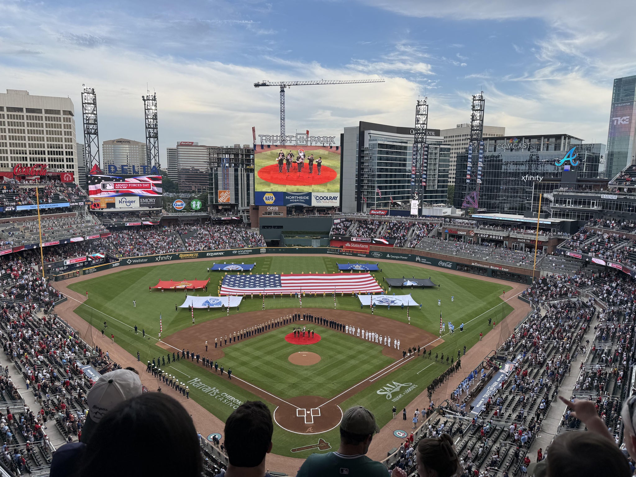 Real Fan View taken from Section 426 at Truist Park by Lee C