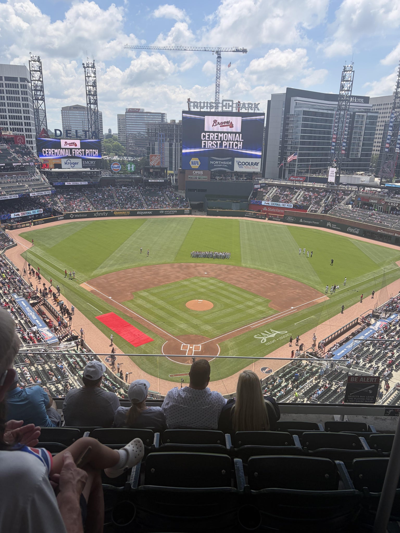 Real Fan View taken from Section 426 at Truist Park by Trichia P