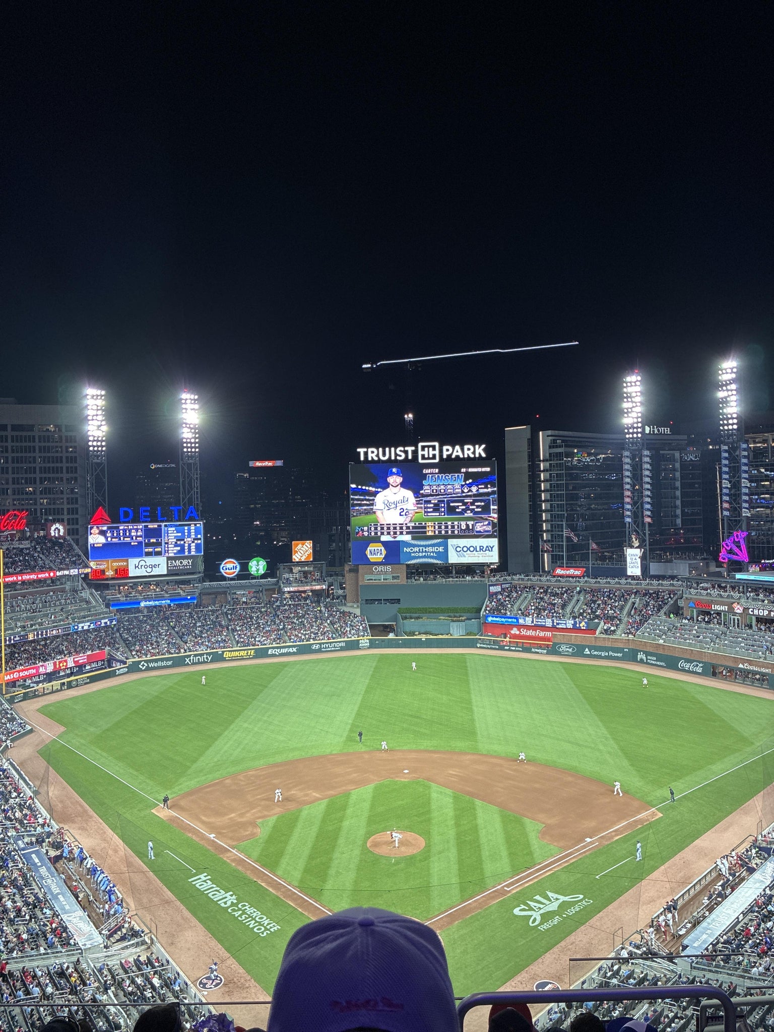 Real Fan View taken from Section 426 at Truist Park by Noah S