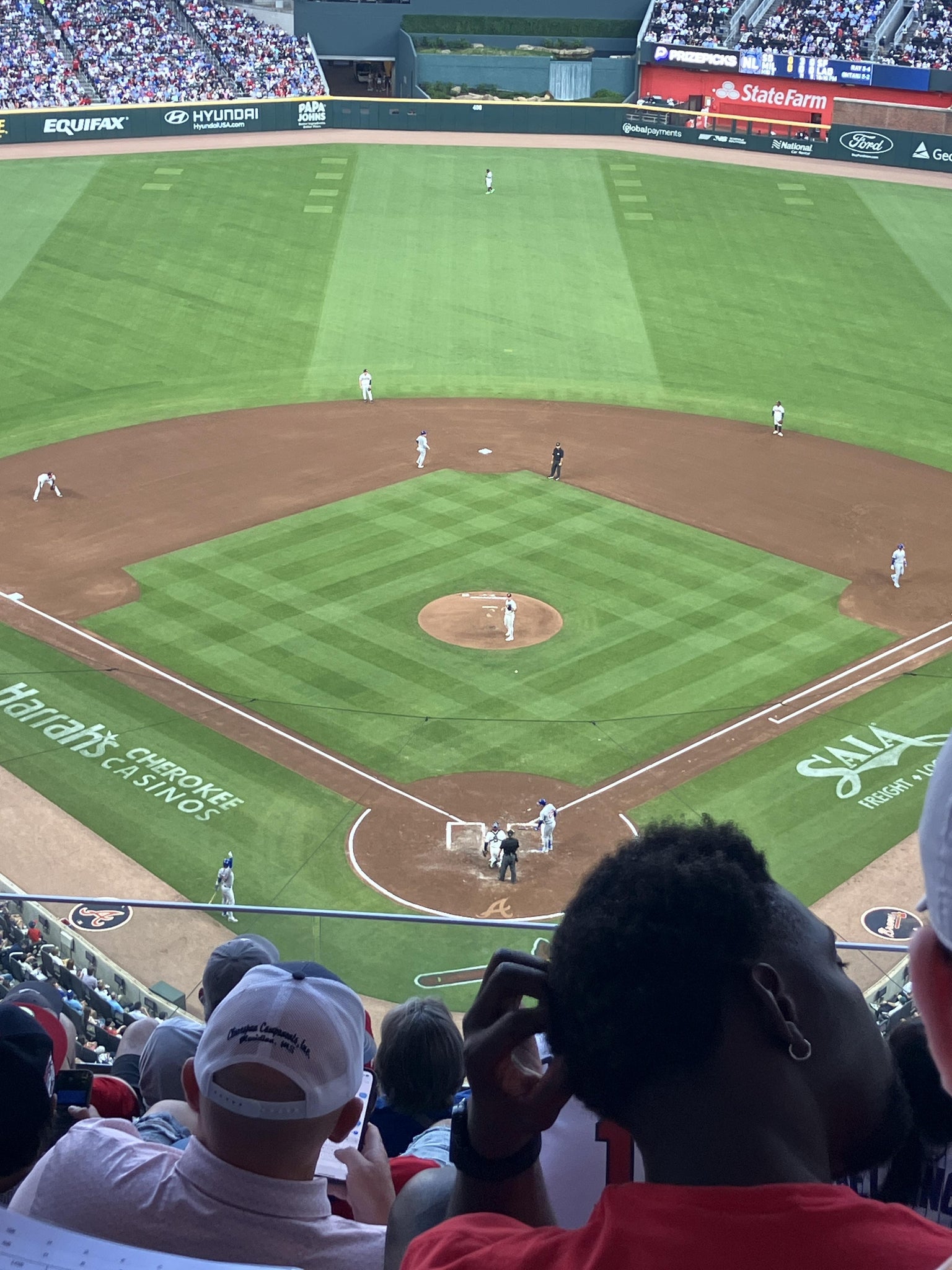 Real Fan View taken from Section 426 at Truist Park by Sloan S