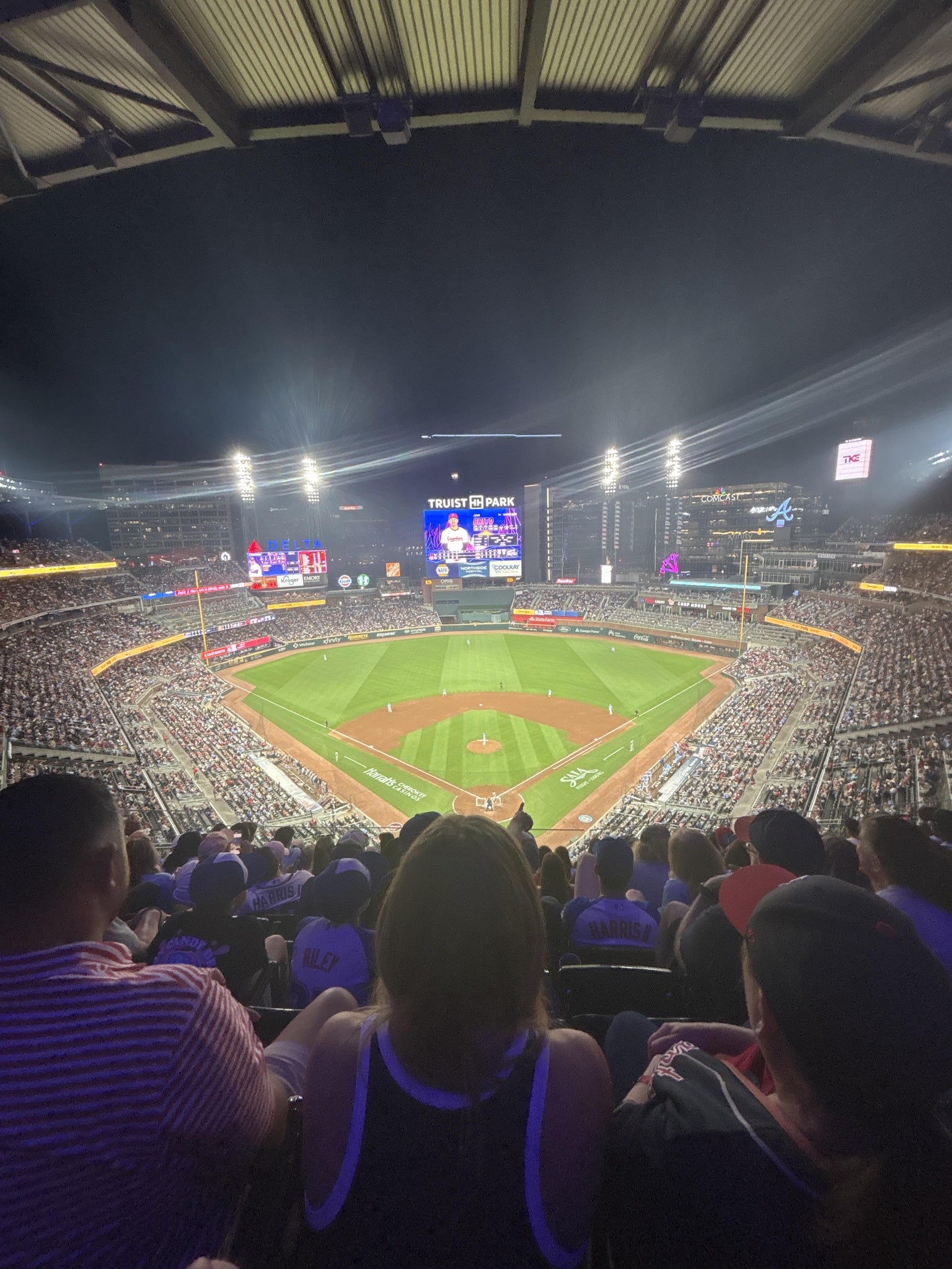 Real Fan View taken from Section 426 at Truist Park by Jacob G
