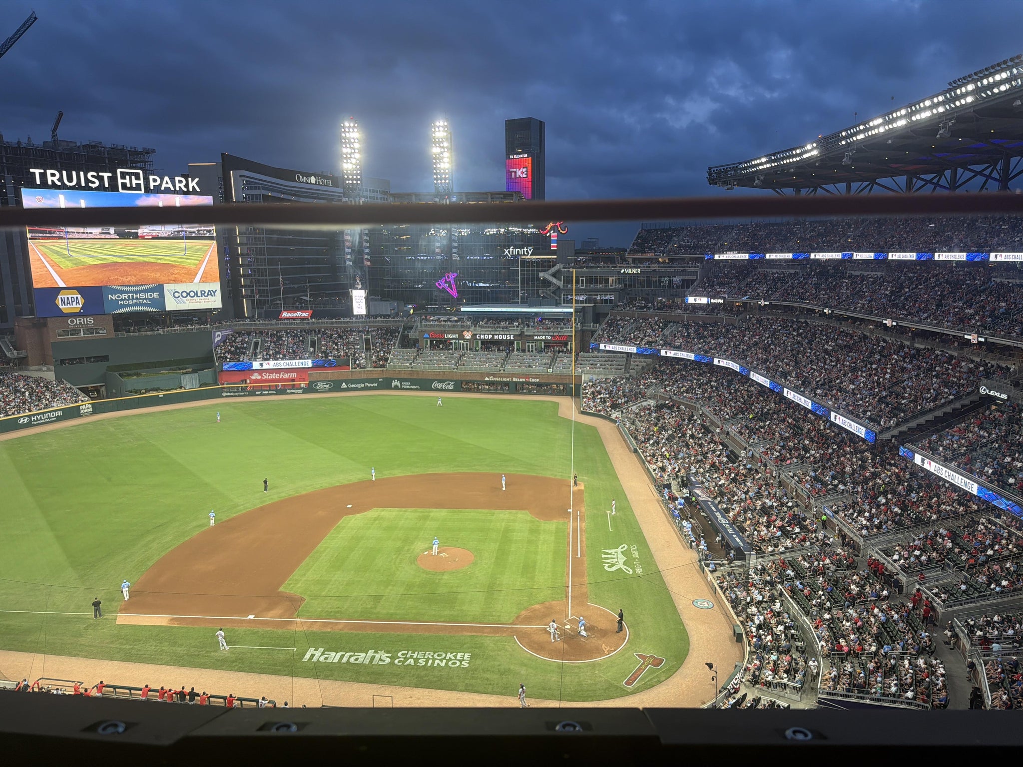 Real Fan View taken from Section 430 at Truist Park by Kate R