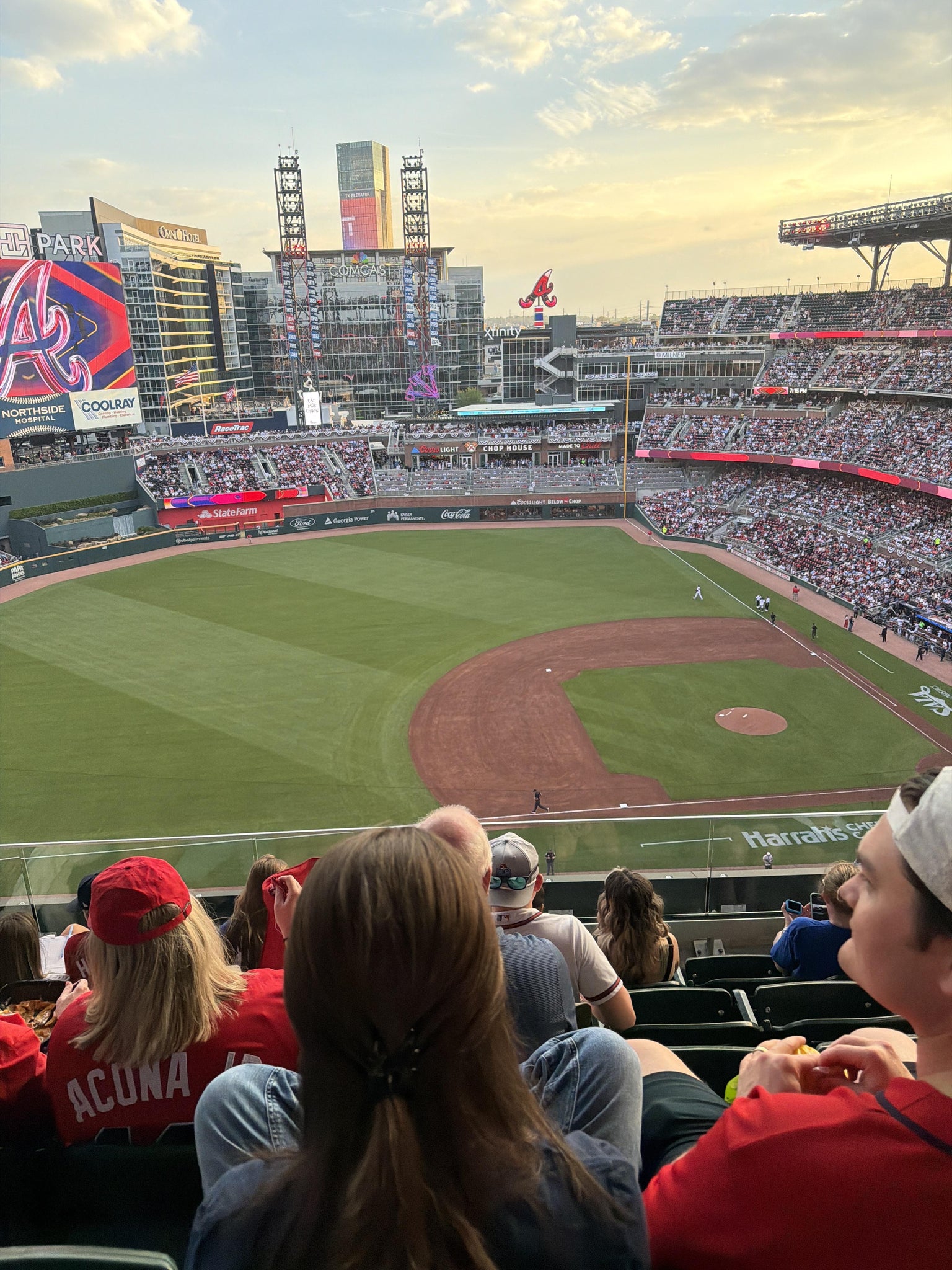 Real Fan View taken from Section 435 at Truist Park by Ashleigh H