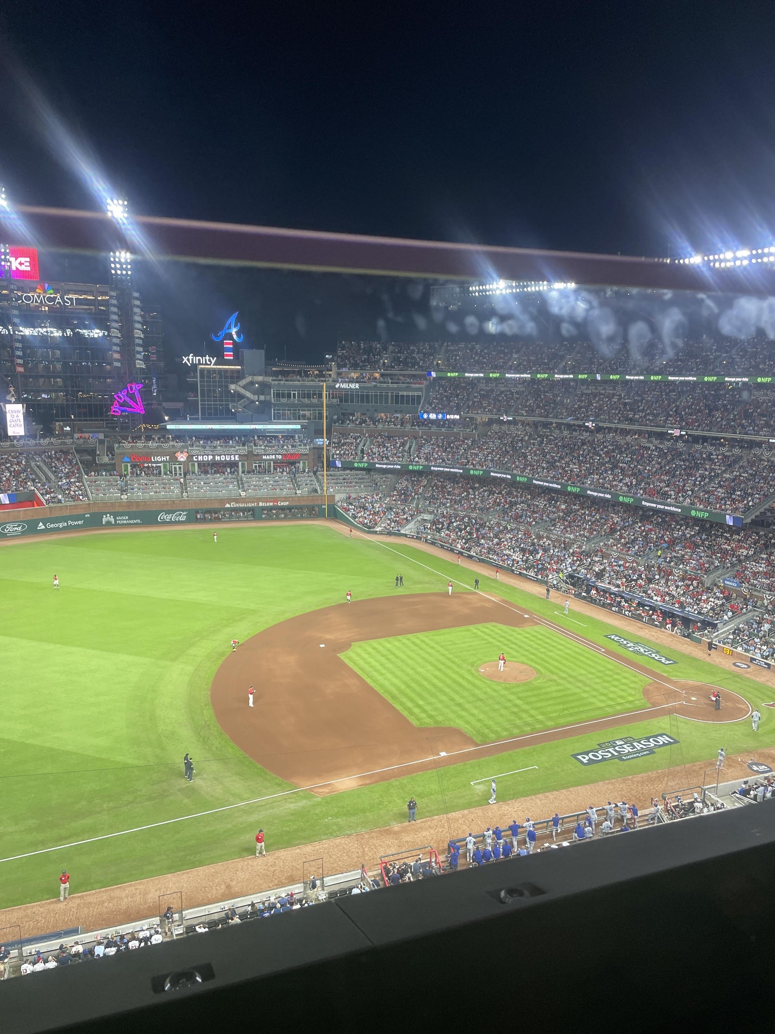Real Fan View taken from Section 437 at Truist Park by Laurah R