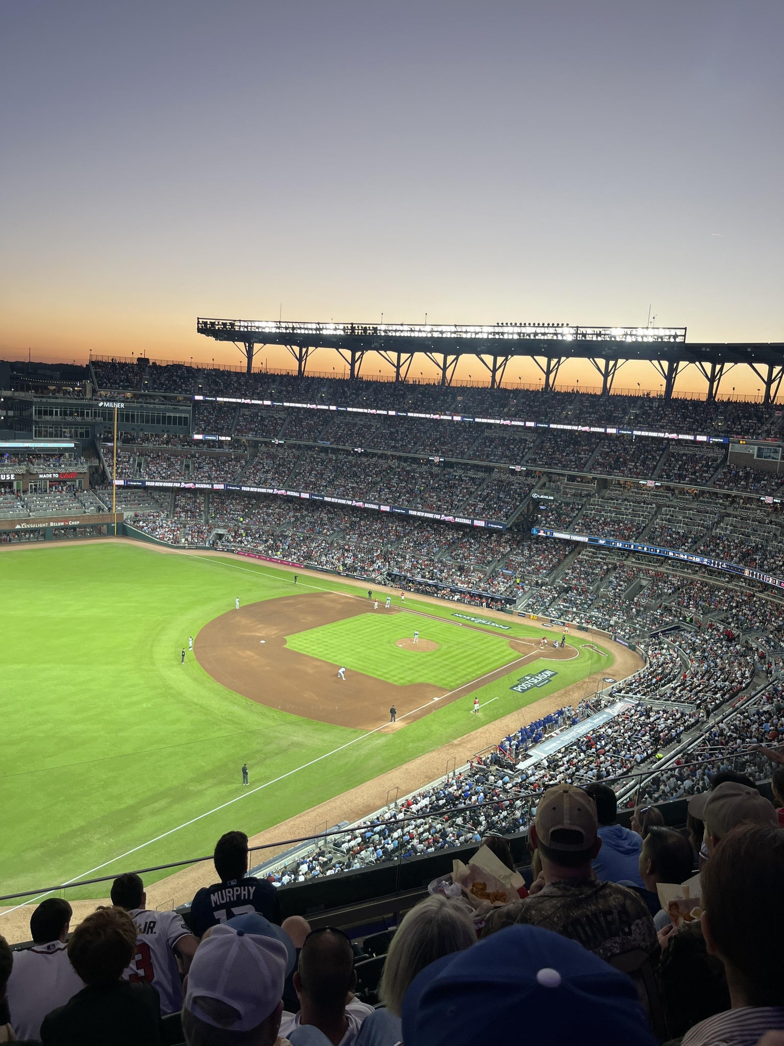 Real Fan View taken from Section 440 at Truist Park by Jaime G