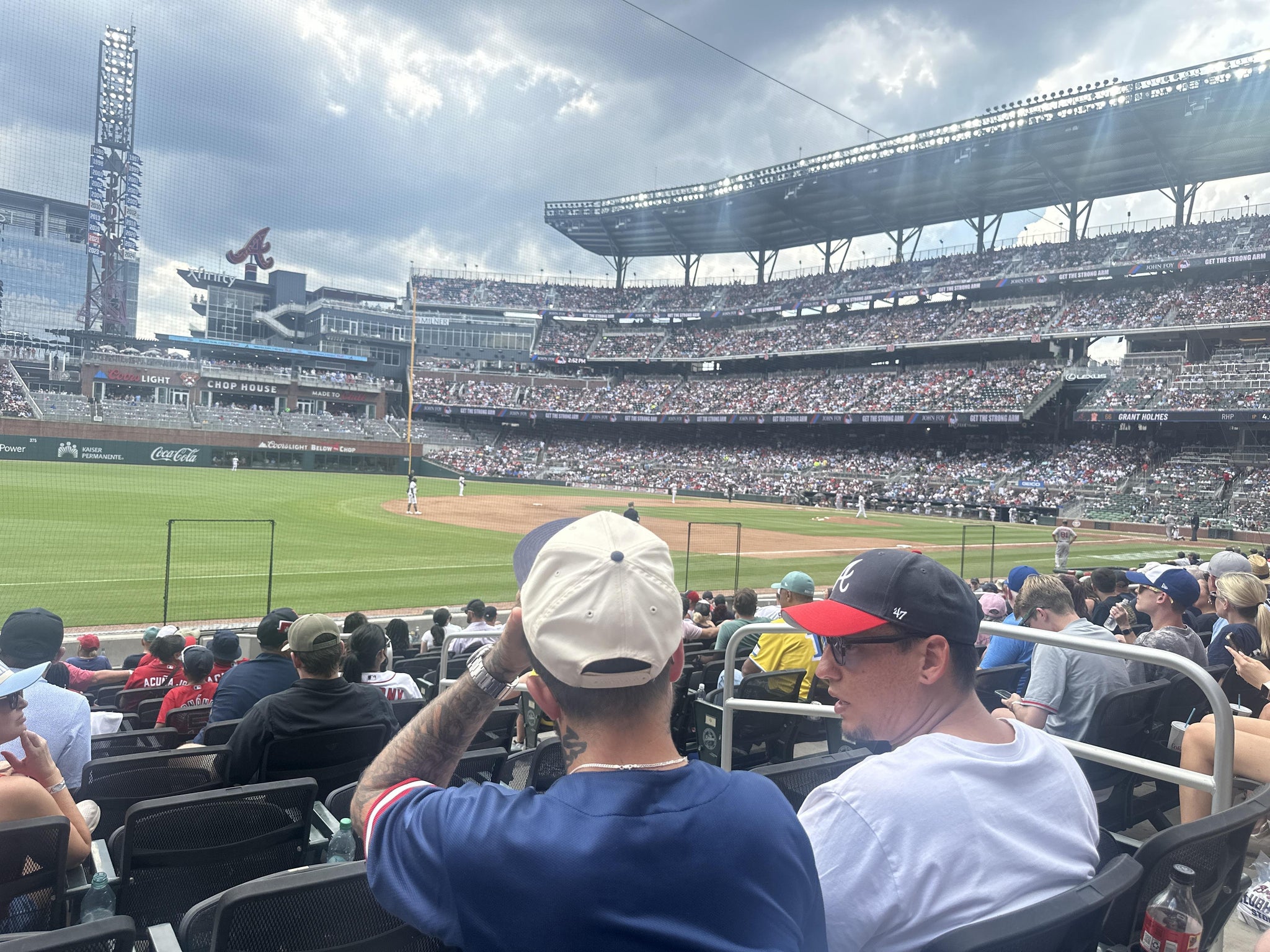 Real Fan View taken from Dugout Reserved 38 at Truist Park by Logan G