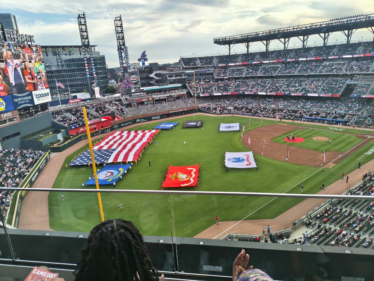 Real Fan View taken from GA Seating at Truist Park by Juan A