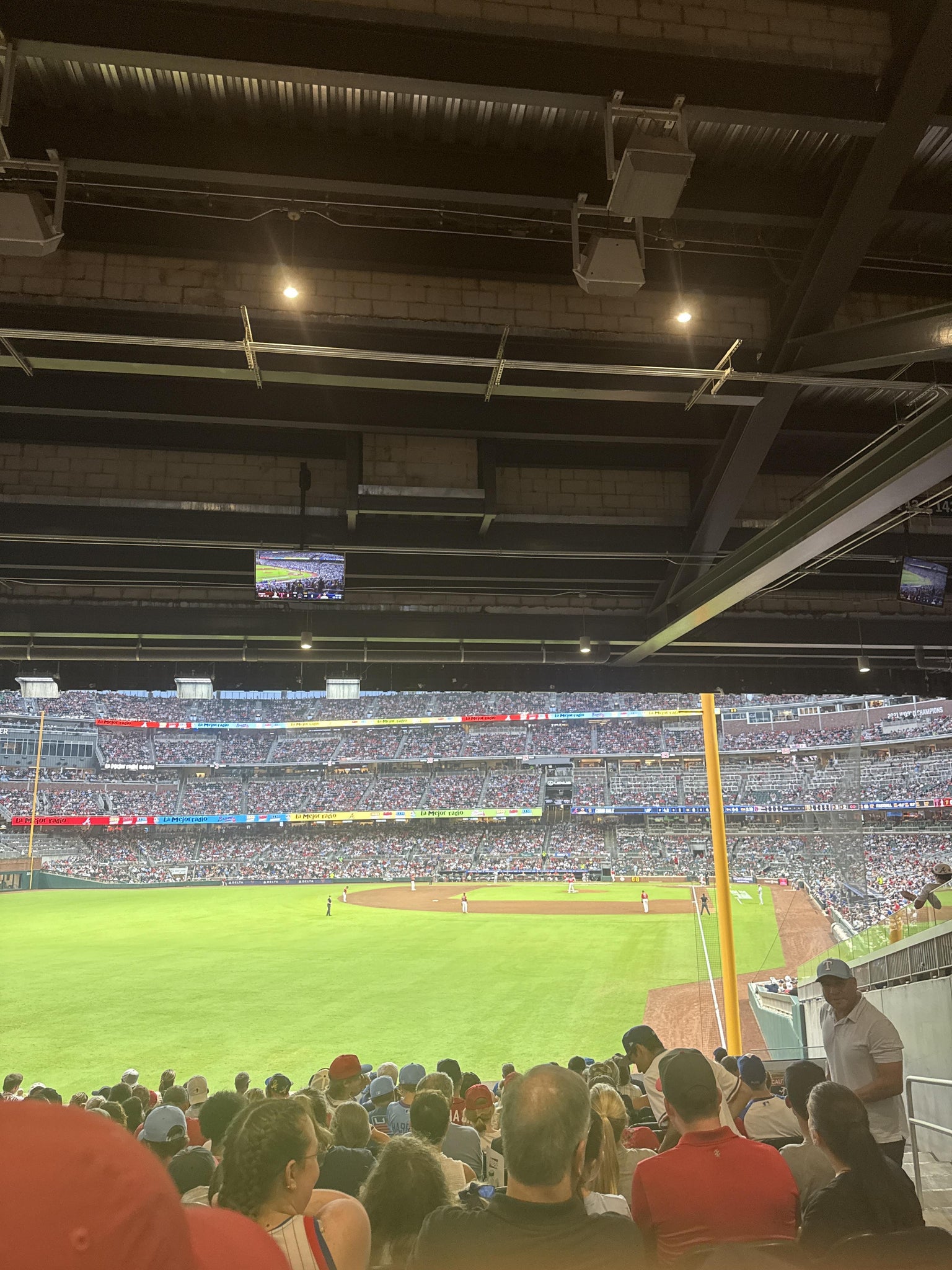 Real Fan View taken from GA Seating at Truist Park by Kyle S