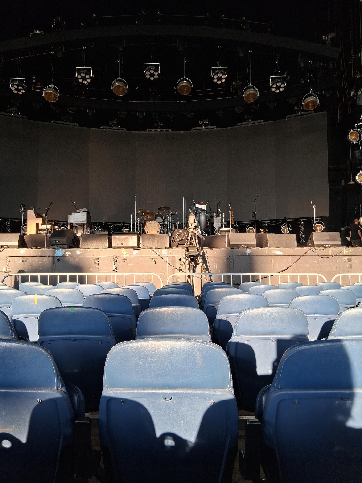 Real Fan View taken from Gold 2 at Truliant Amphitheater by Anonymous User