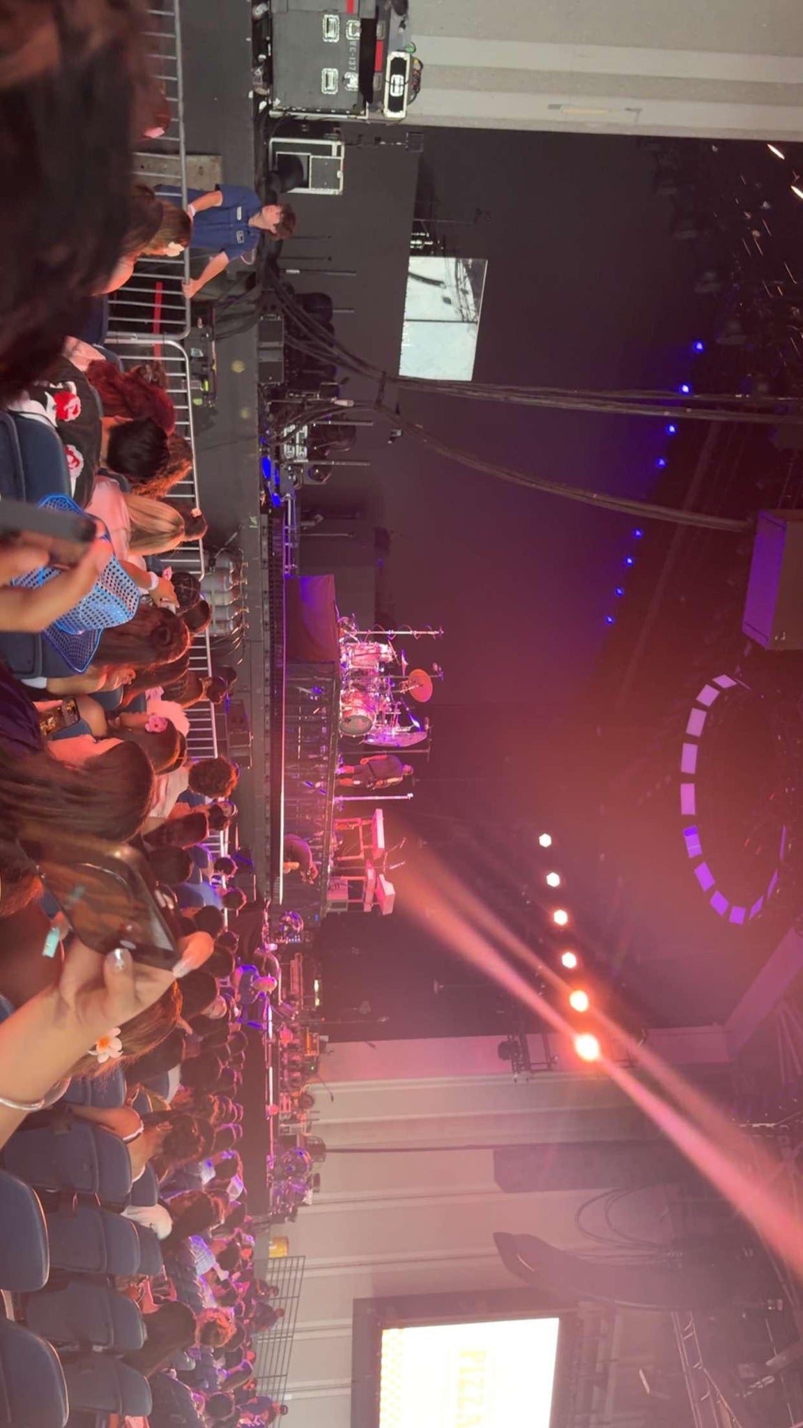 Real Fan View taken from Gold 3 at Truliant Amphitheater by Madison B