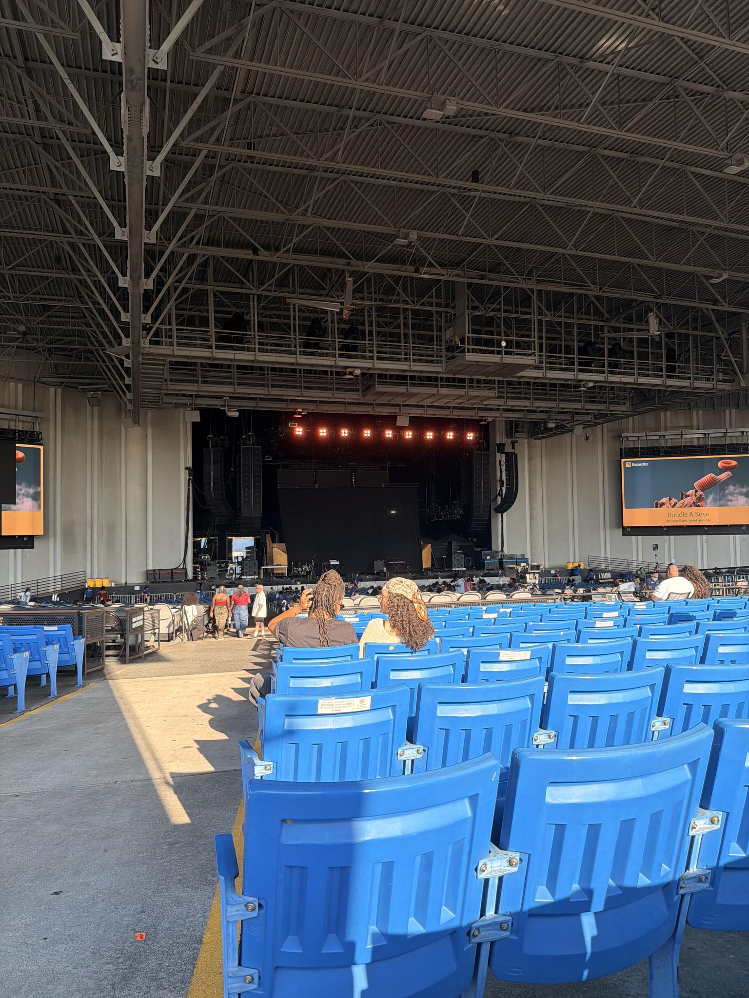 Real Fan View taken from Pavilion 7 at Truliant Amphitheater by Amani E