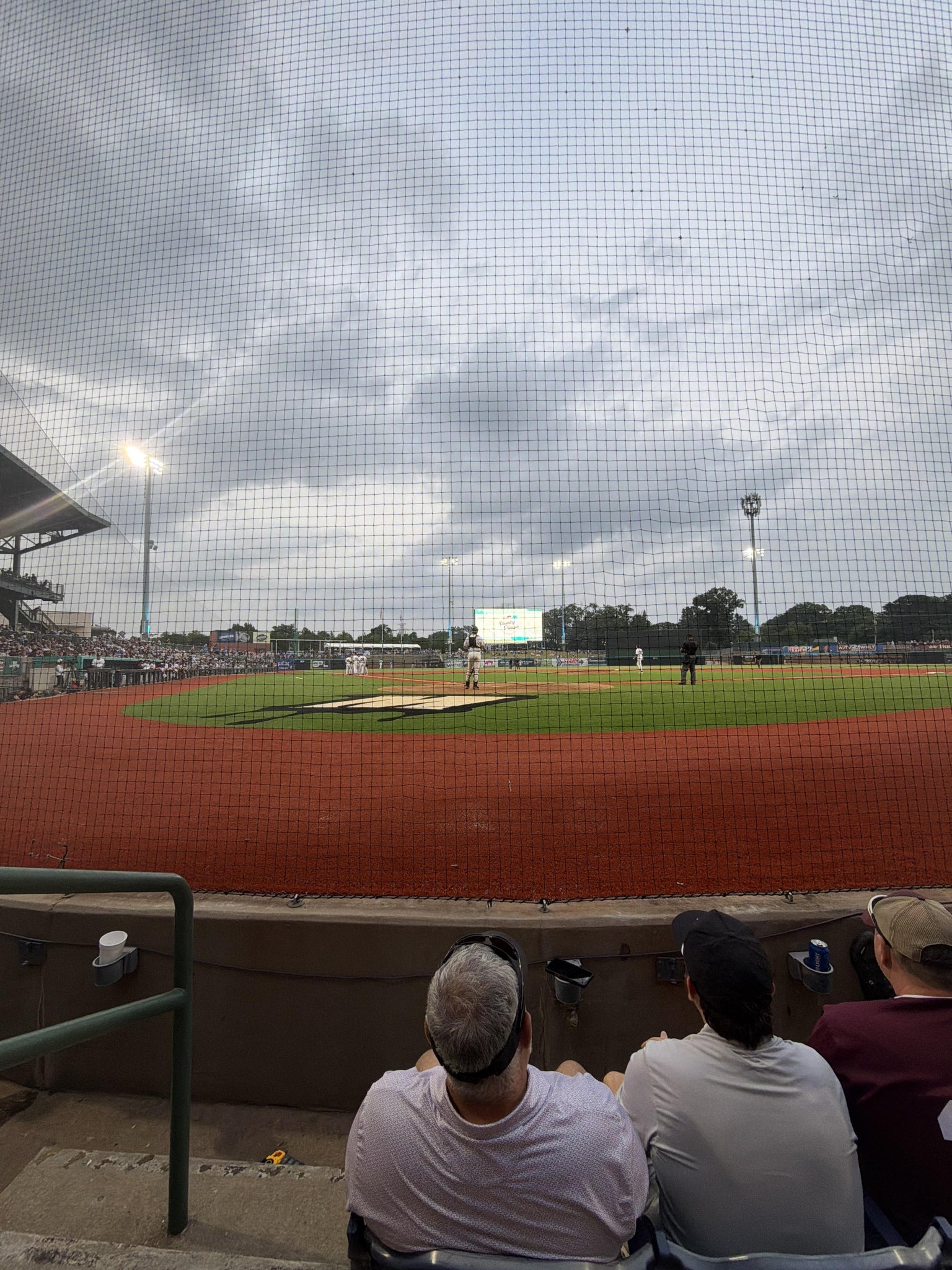 Real Fan View taken from Section 112 at Trustmark Park by Pamela W