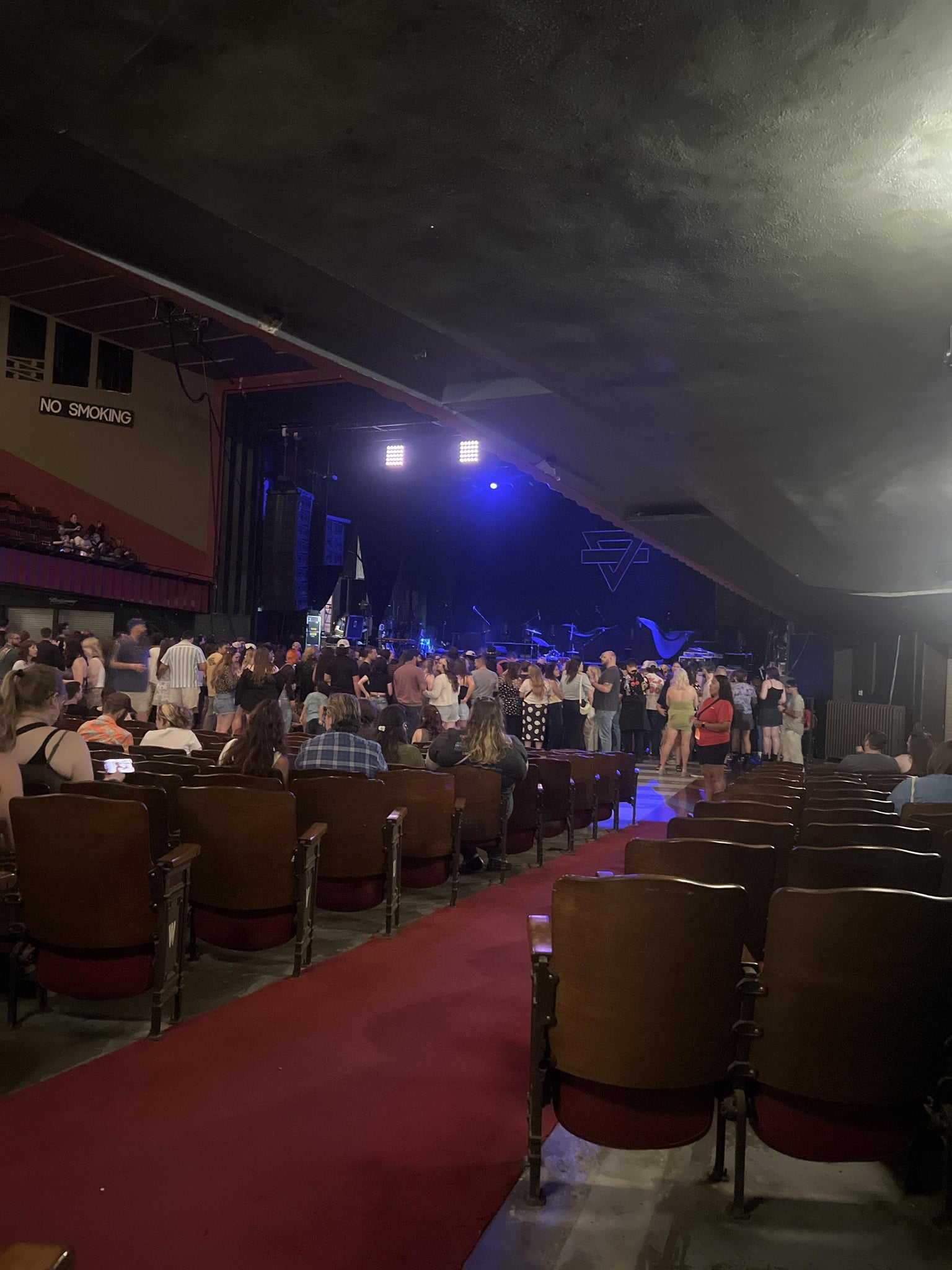 Real Fan View taken from Orchestra E at Tulsa Theater by Tyler M