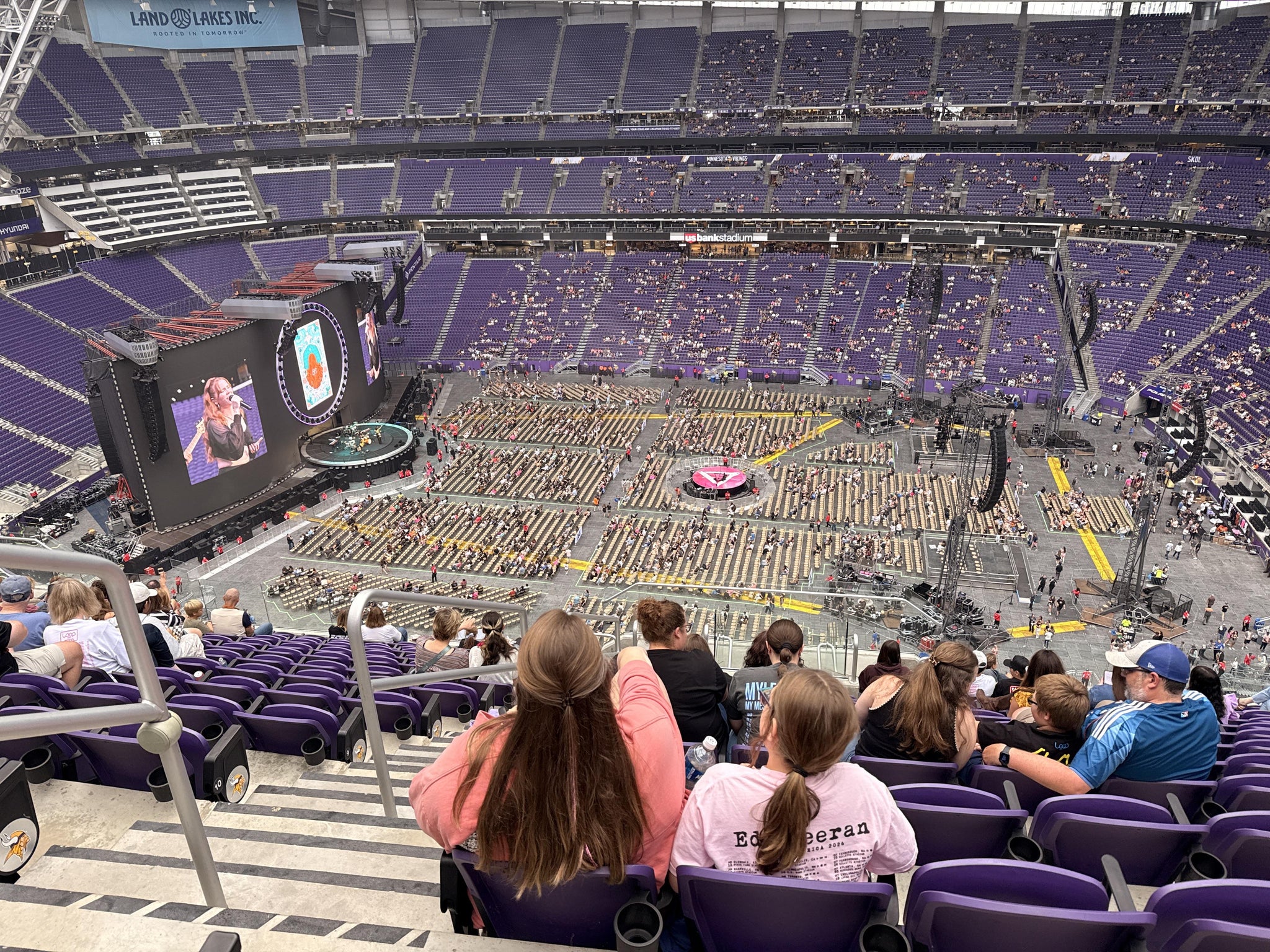 Real Fan View taken from Section 339 at U.S. Bank Stadium by Gavin M