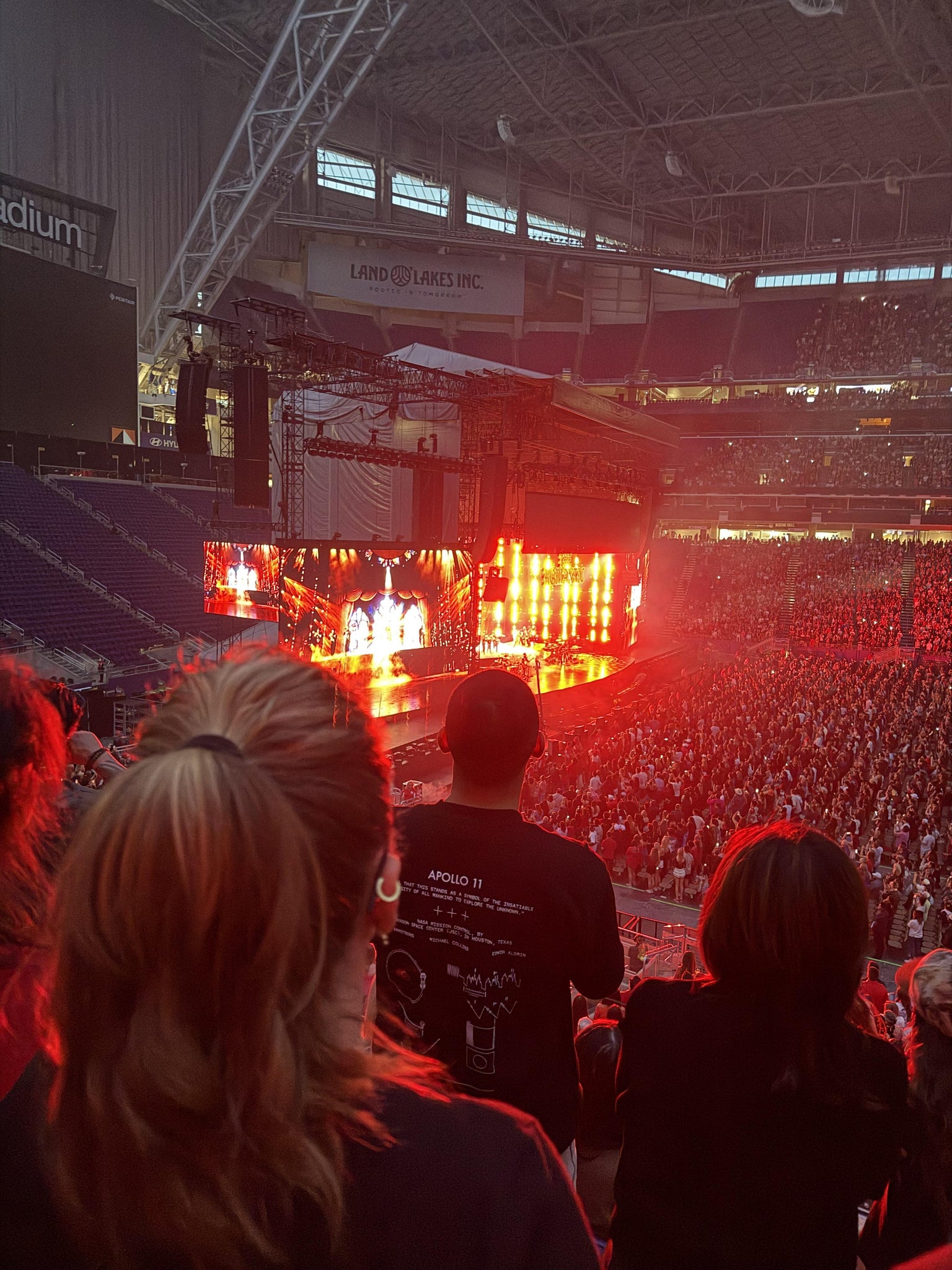 Real Fan View taken from Section V 9 at U.S. Bank Stadium by Mayra V