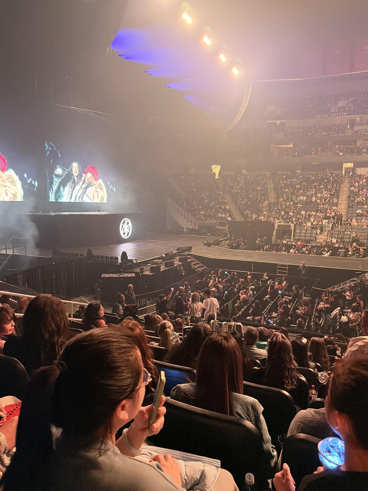 Real Fan View taken from Section 116 at UBS Arena by Jessica M