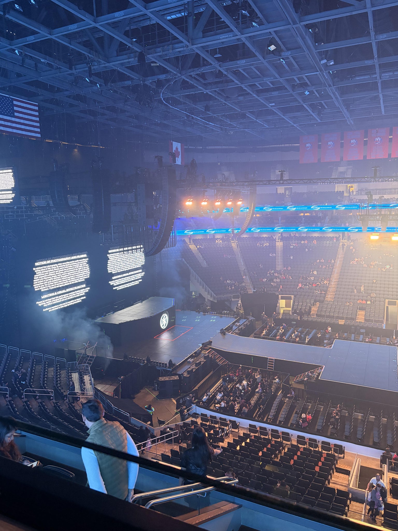 Real Fan View taken from Section 221 at UBS Arena by Natalie L