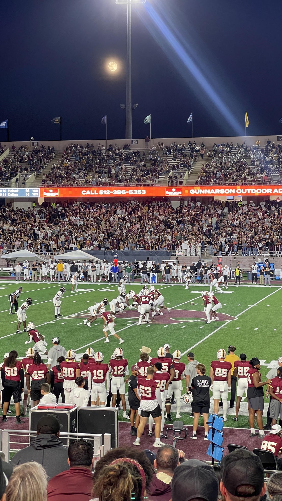 Real Fan View taken from Section 102 at UFCU Stadium by Patrick G
