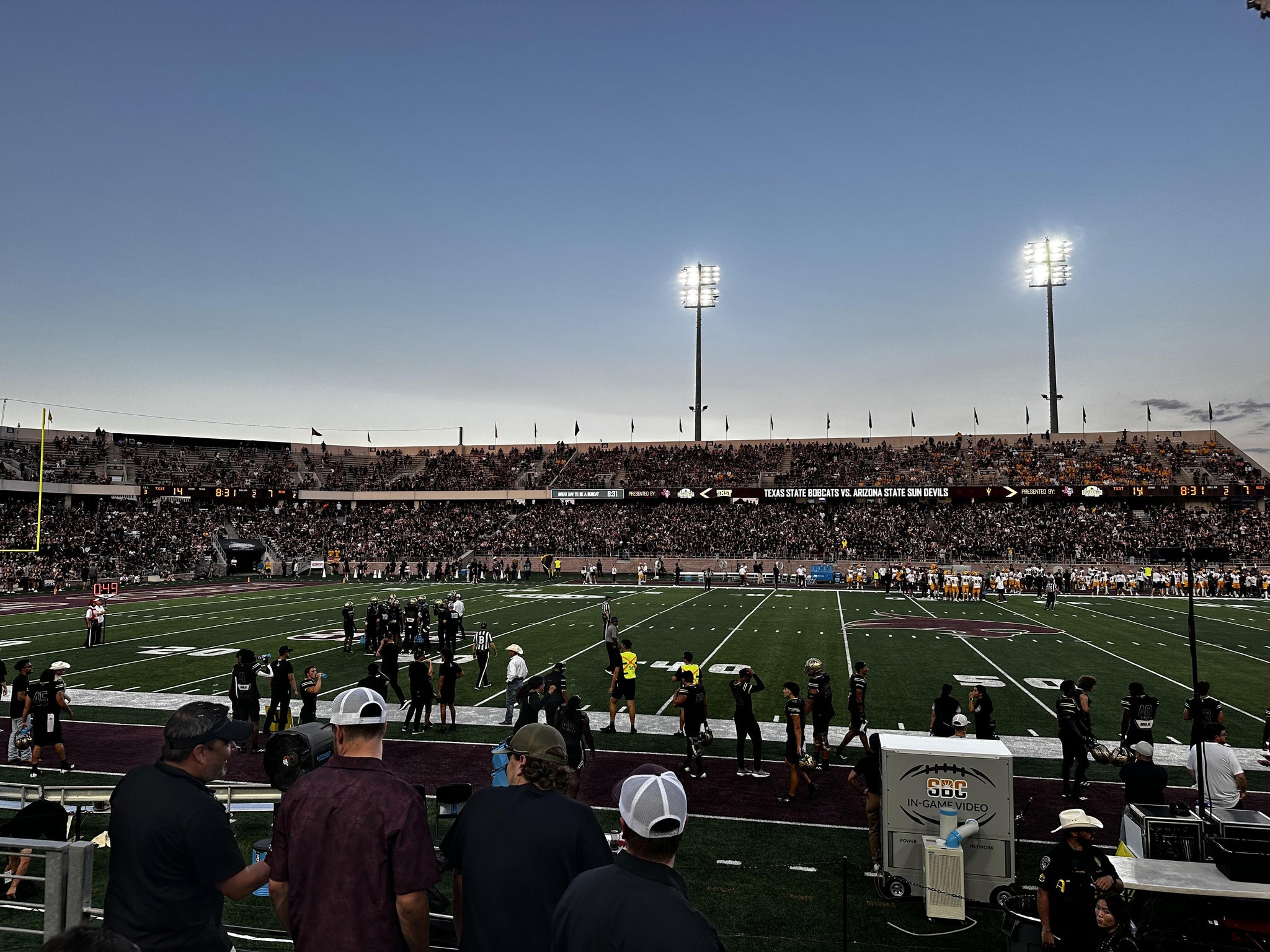 Real Fan View taken from Section 103 at UFCU Stadium by Miguel L