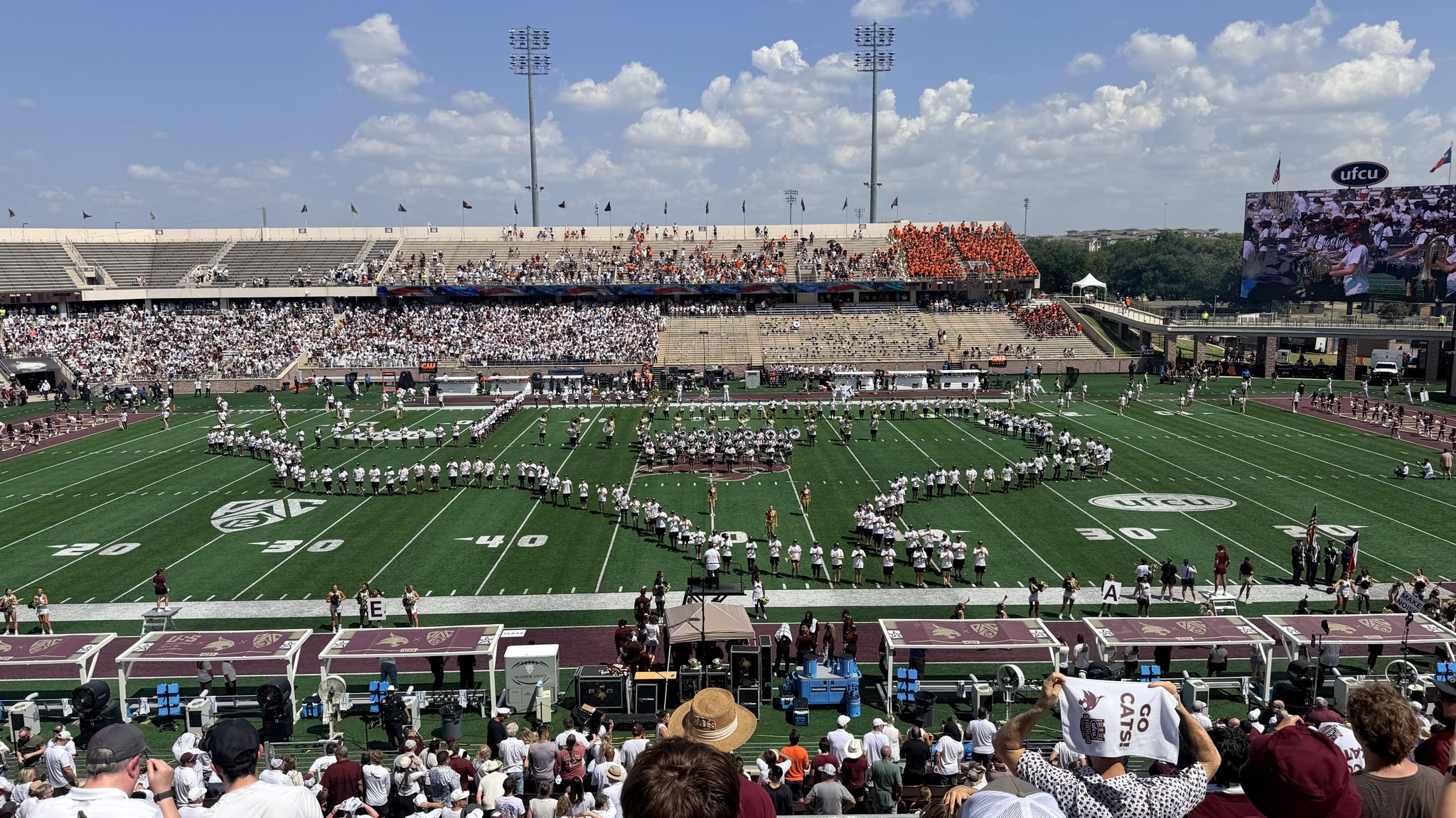 Real Fan View taken from Section 203 at UFCU Stadium by Miles J